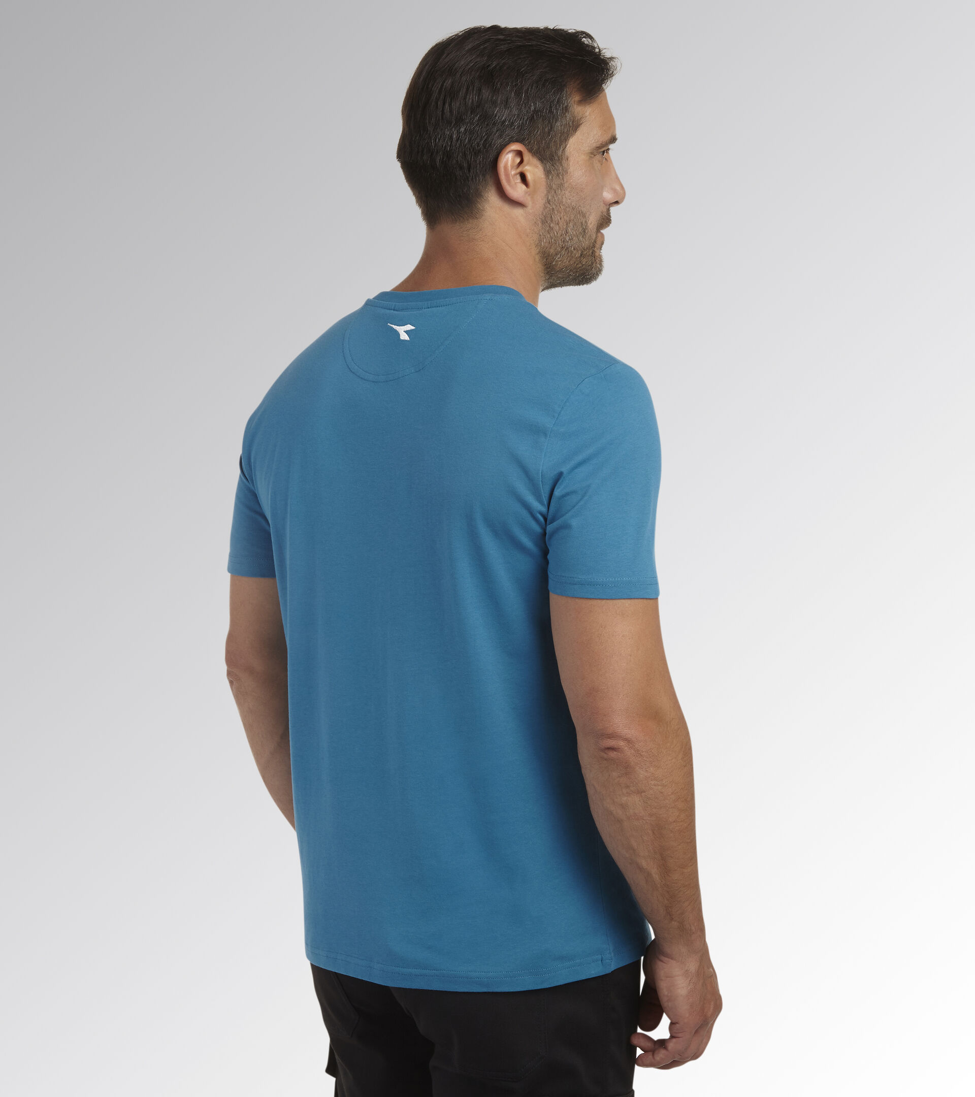 Work T-shirt T-SHIRT MC ATONY ORGANIC CELESTIAL BLUE - Utility