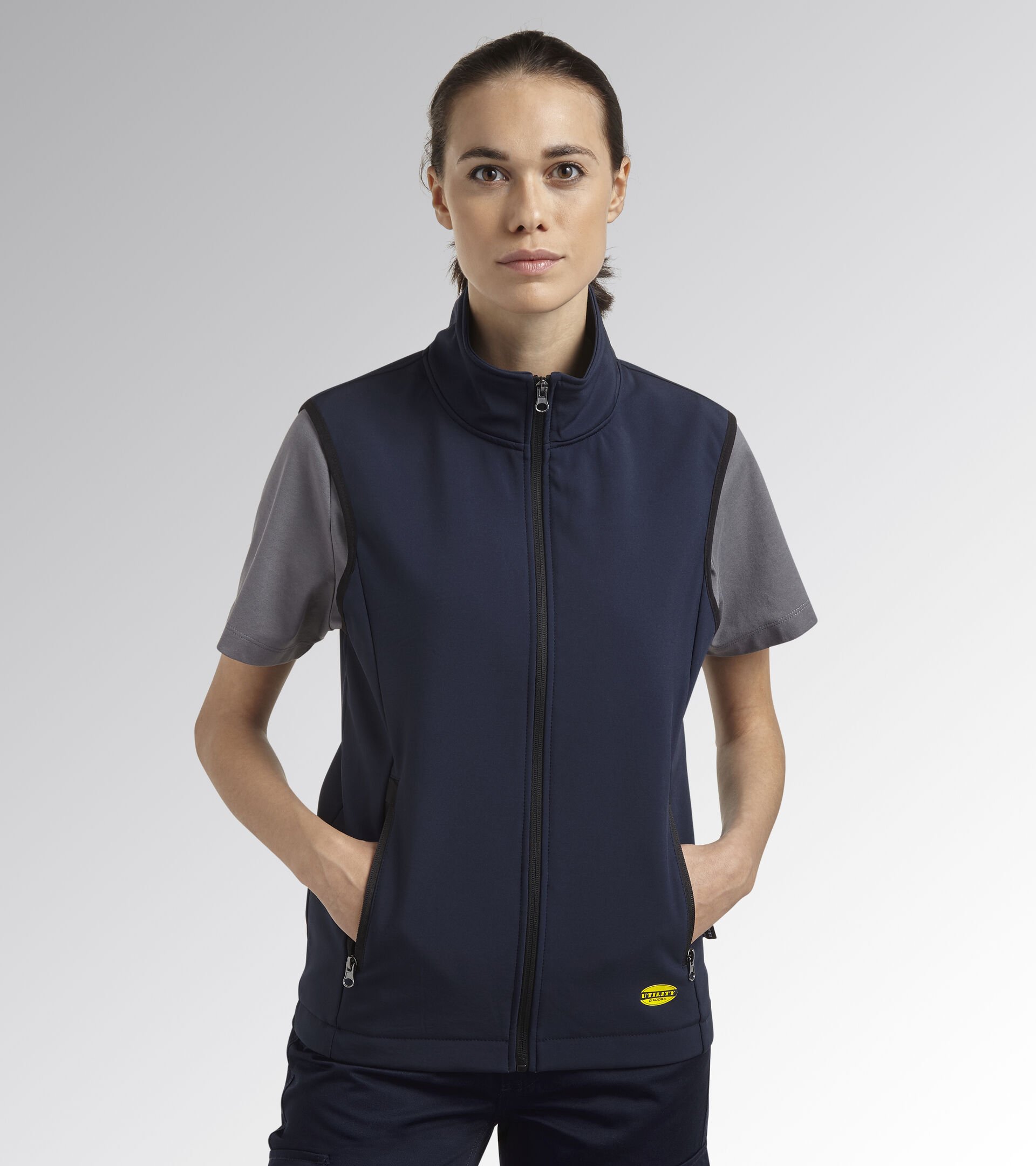 Arbeitsweste SHELL VEST LEVEL MARINEBLAU - Utility