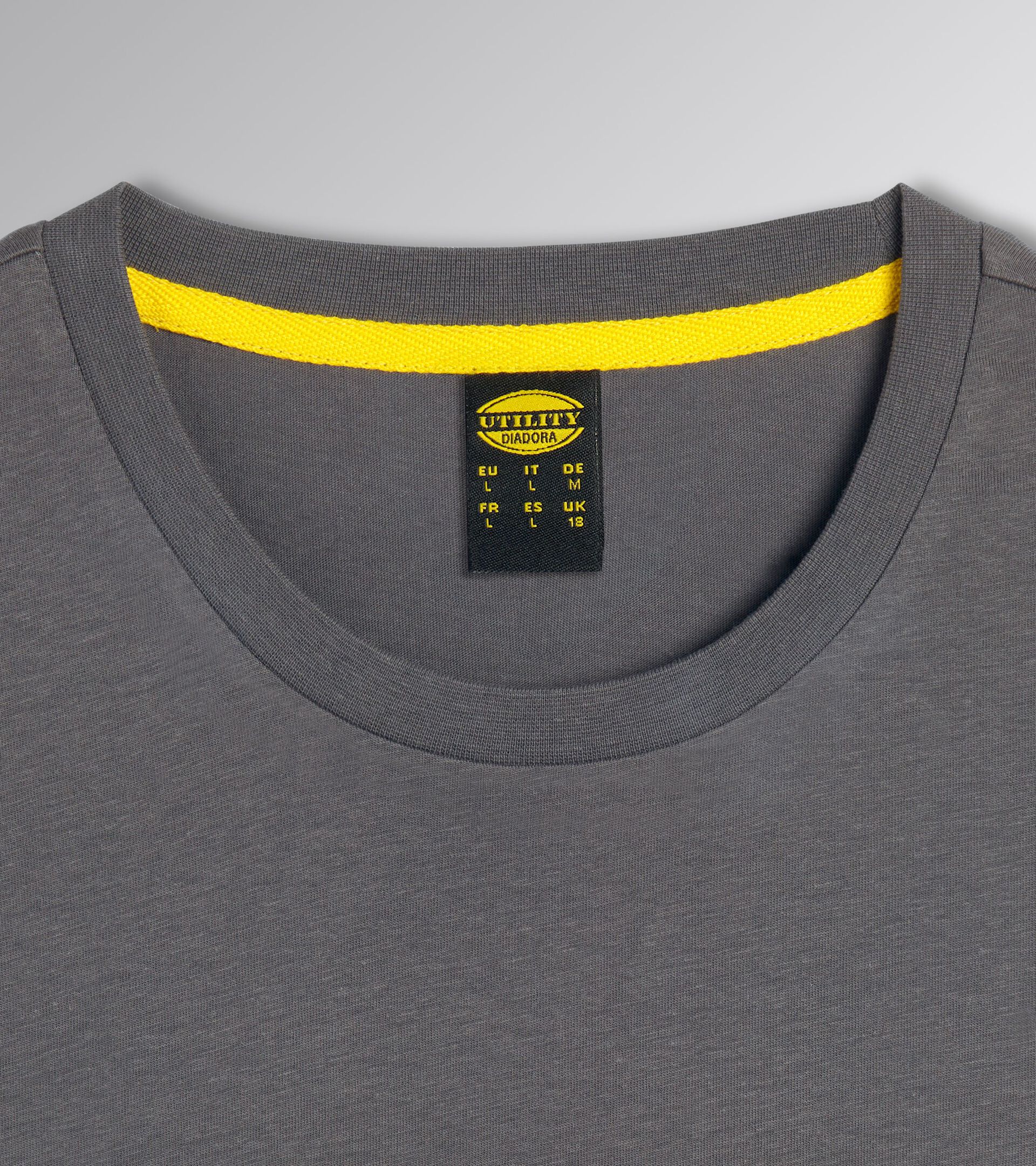 Short-sleeved work T-shirt T-SHIRT GRAPHIC STEEL GRAY - Utility