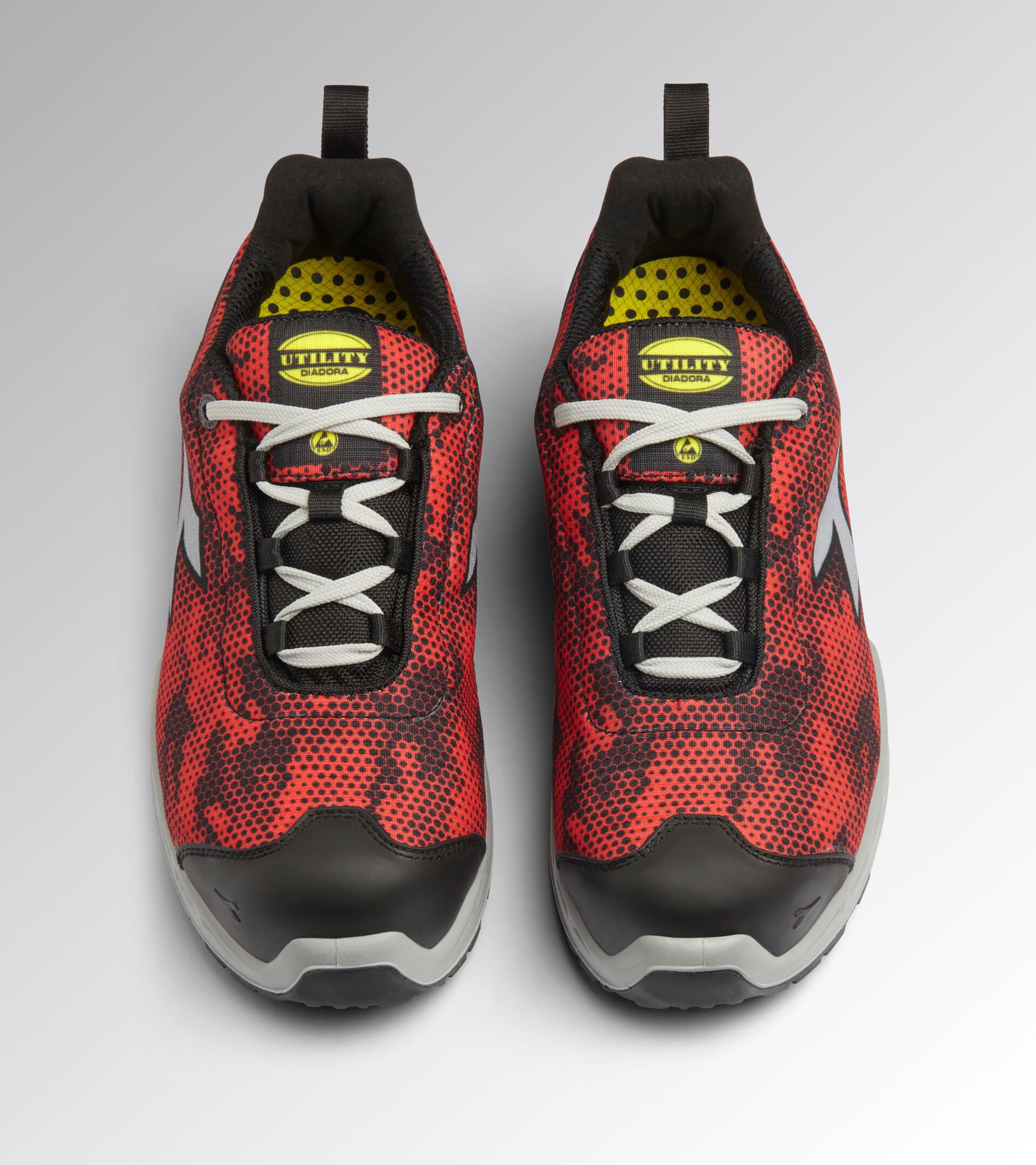 Low safety shoe SHARK STABLE IMPACT LOW S1PS FO SR SC ESD BLACK/RED - Utility