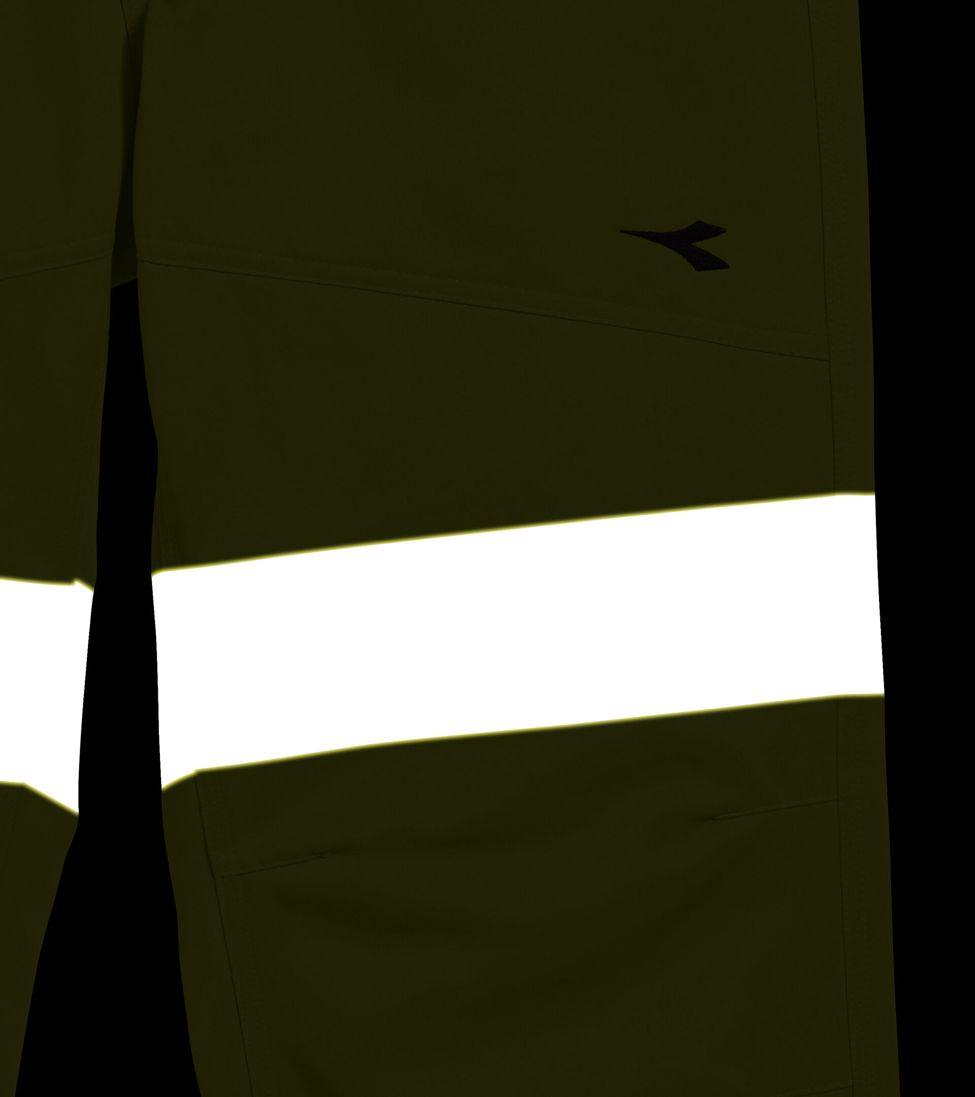 PANT HV EN 20471:2013 2, FLUORESCENT YELLOW ISO20471, hi-res