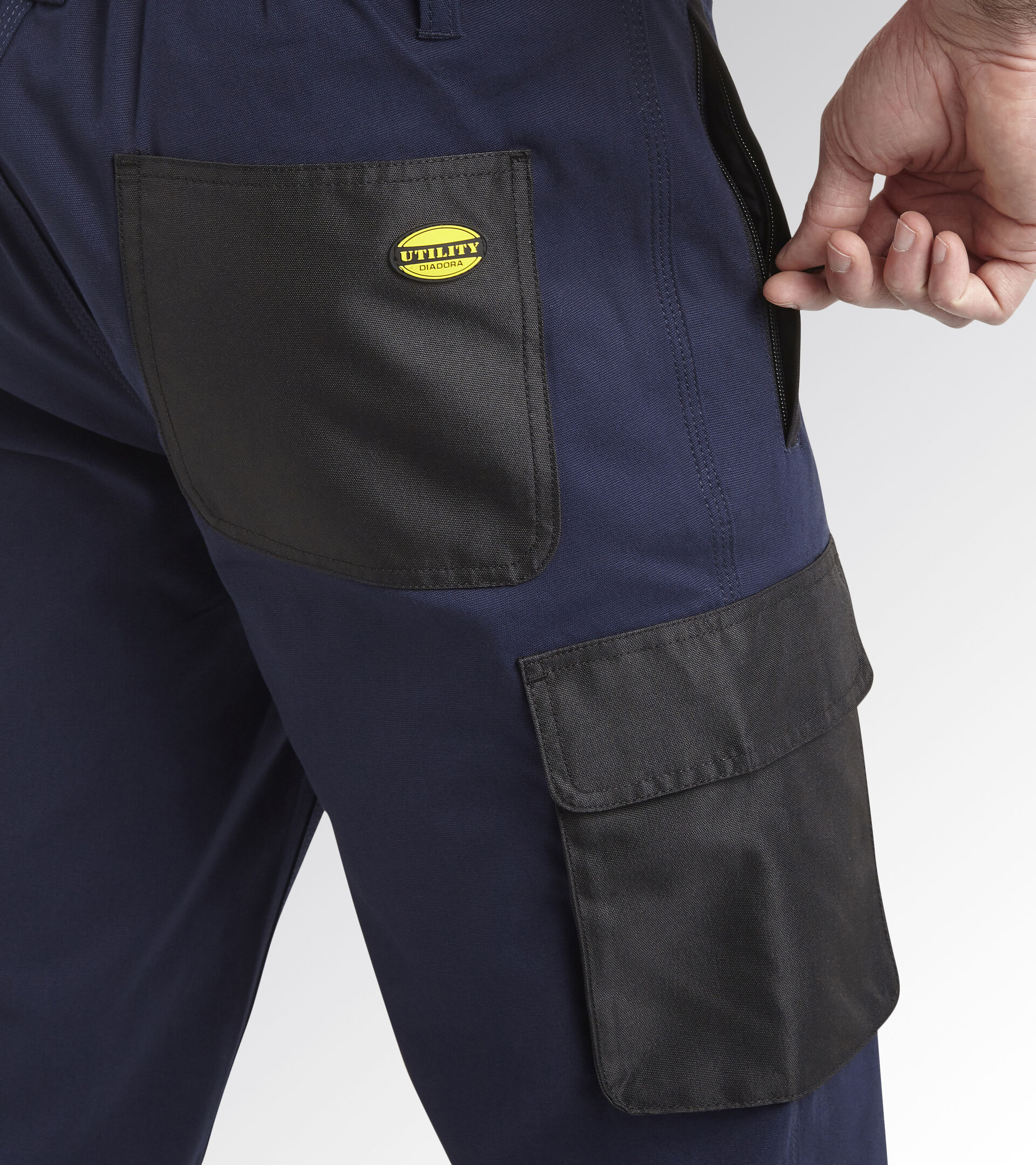 PANT STRETCH CARGO, CLASSIC NAVY, hi-res