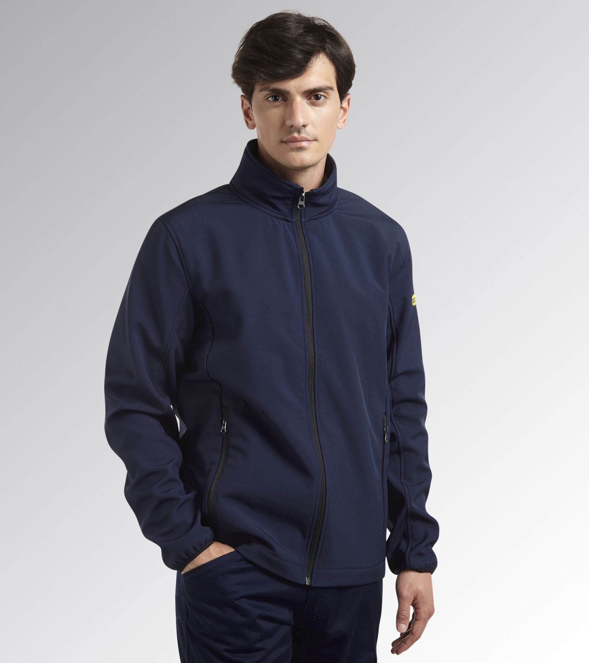 Arbeitsjacke SOFTSHELL LEVEL LITEWORK MARINEBLAU - Utility