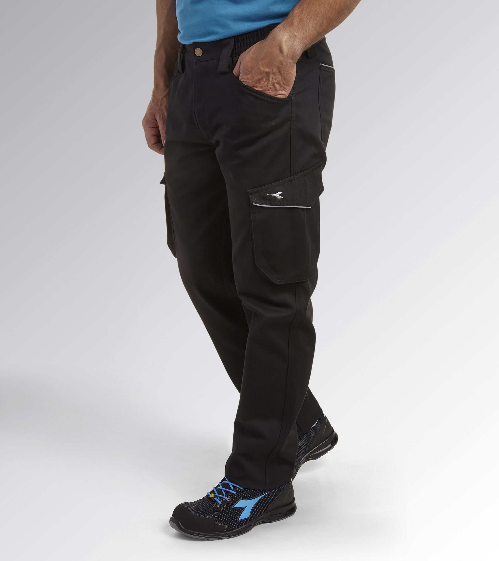 Pantalone da lavoro PANT STAFF WINTER CARGO NERO - Utility