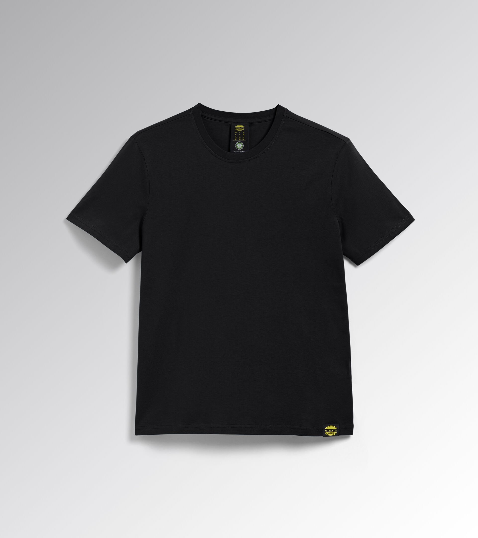 T-shirt manica corta da lavoro T-SHIRT MC ATONY ORGANIC NERO - Utility