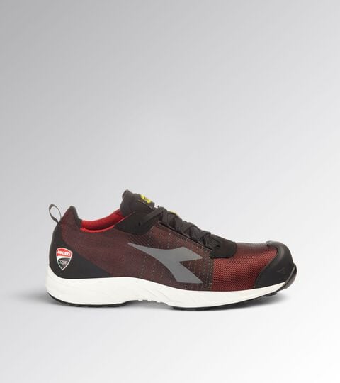 Low safety shoe - Diadora Utility x Ducati Corse FLY MOTOR MATRYX LOW S1PL SR HRO SR SC ESD RED/WHITE - Utility