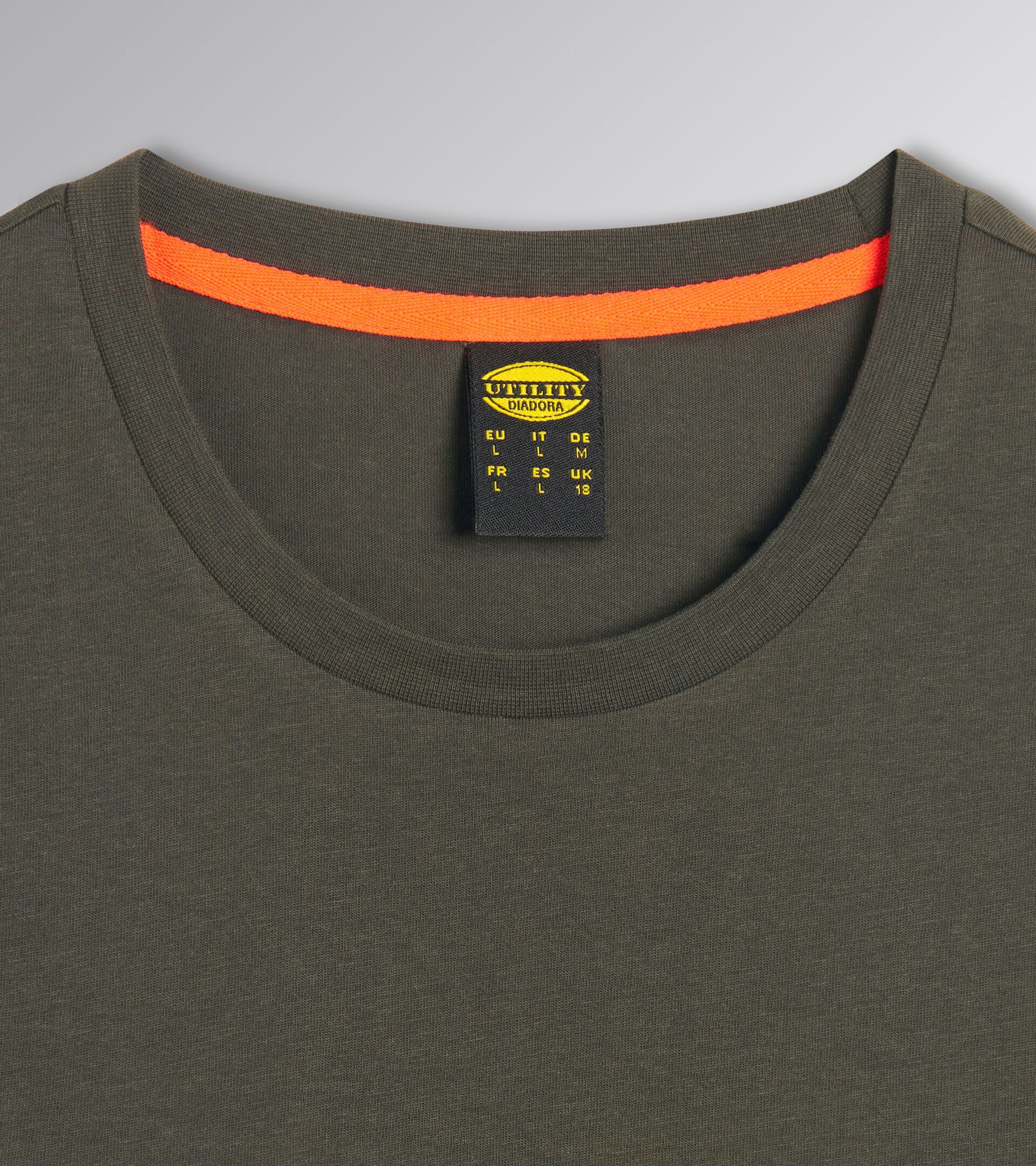 Short-sleeved work T-shirt T-SHIRT GRAPHIC GREEN DEEP DEPTHS - Utility