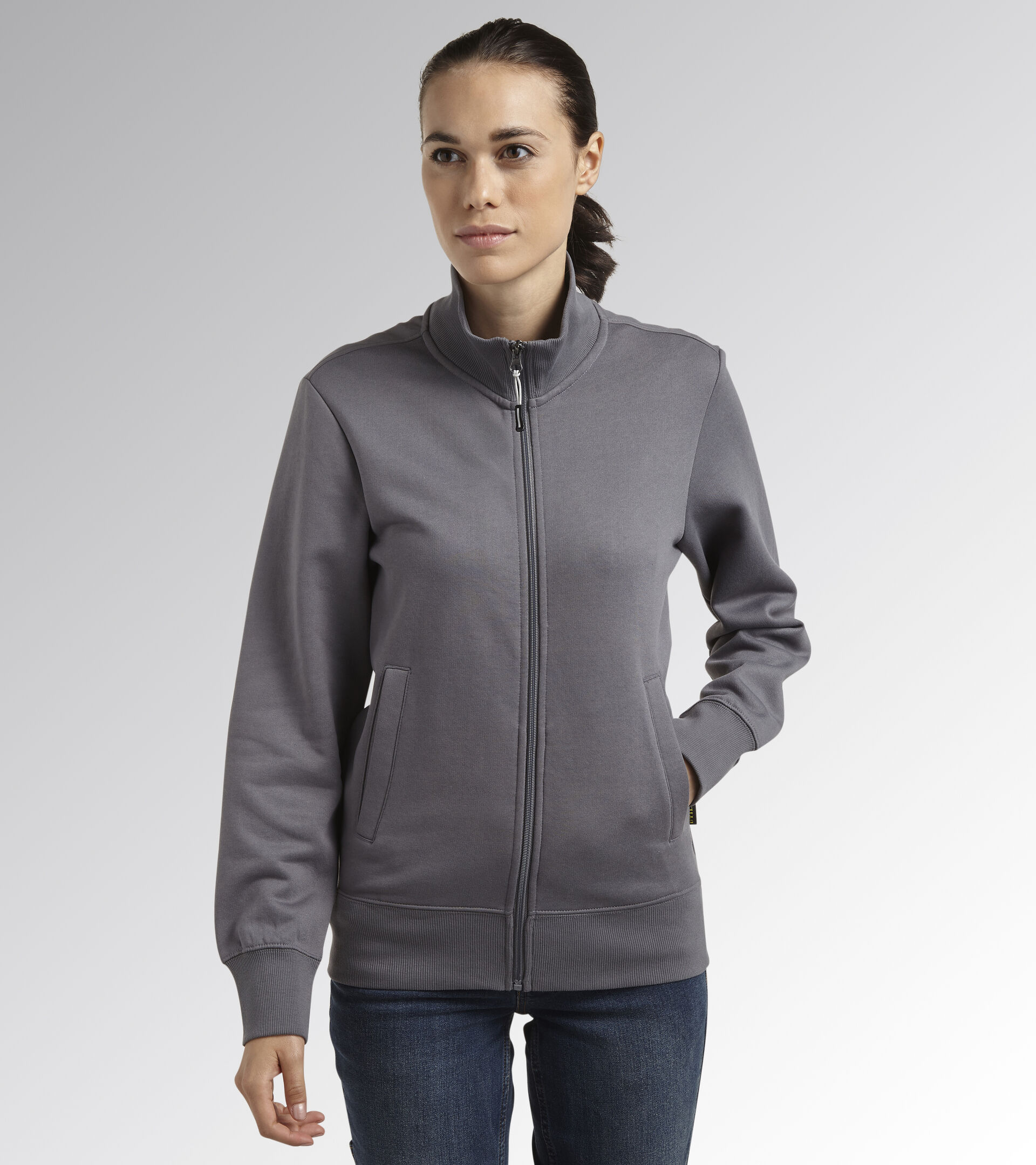 Work track jacket SWEATSHIRT INDUSTRY FZ STEEL GRAY - Utility