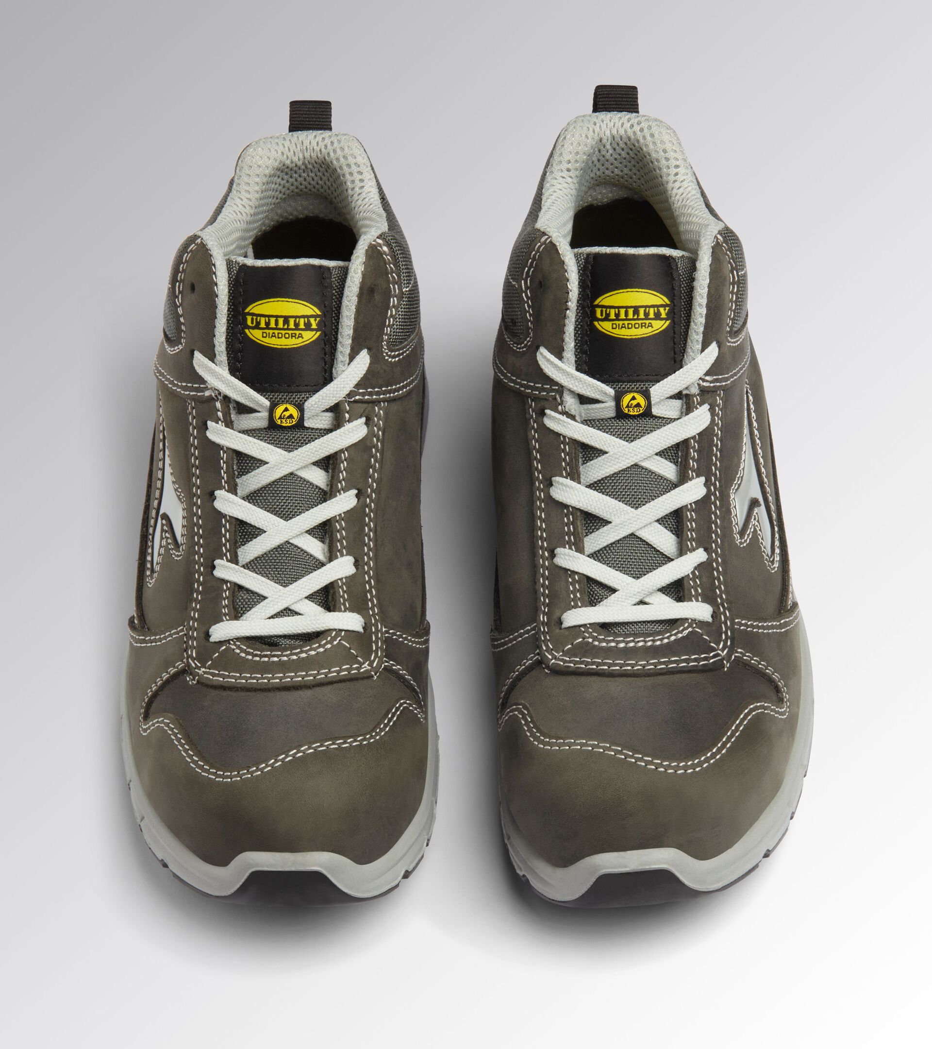 Hoher Arbeitsschuh RUN MID S3S FO SR ESD FELSGRAU - Utility