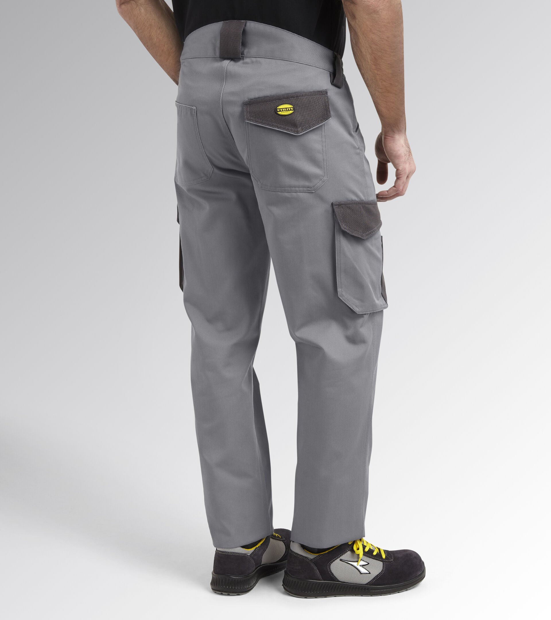 Work trousers PANT STAFF WINTER CARGO STEEL GRAY - Utility