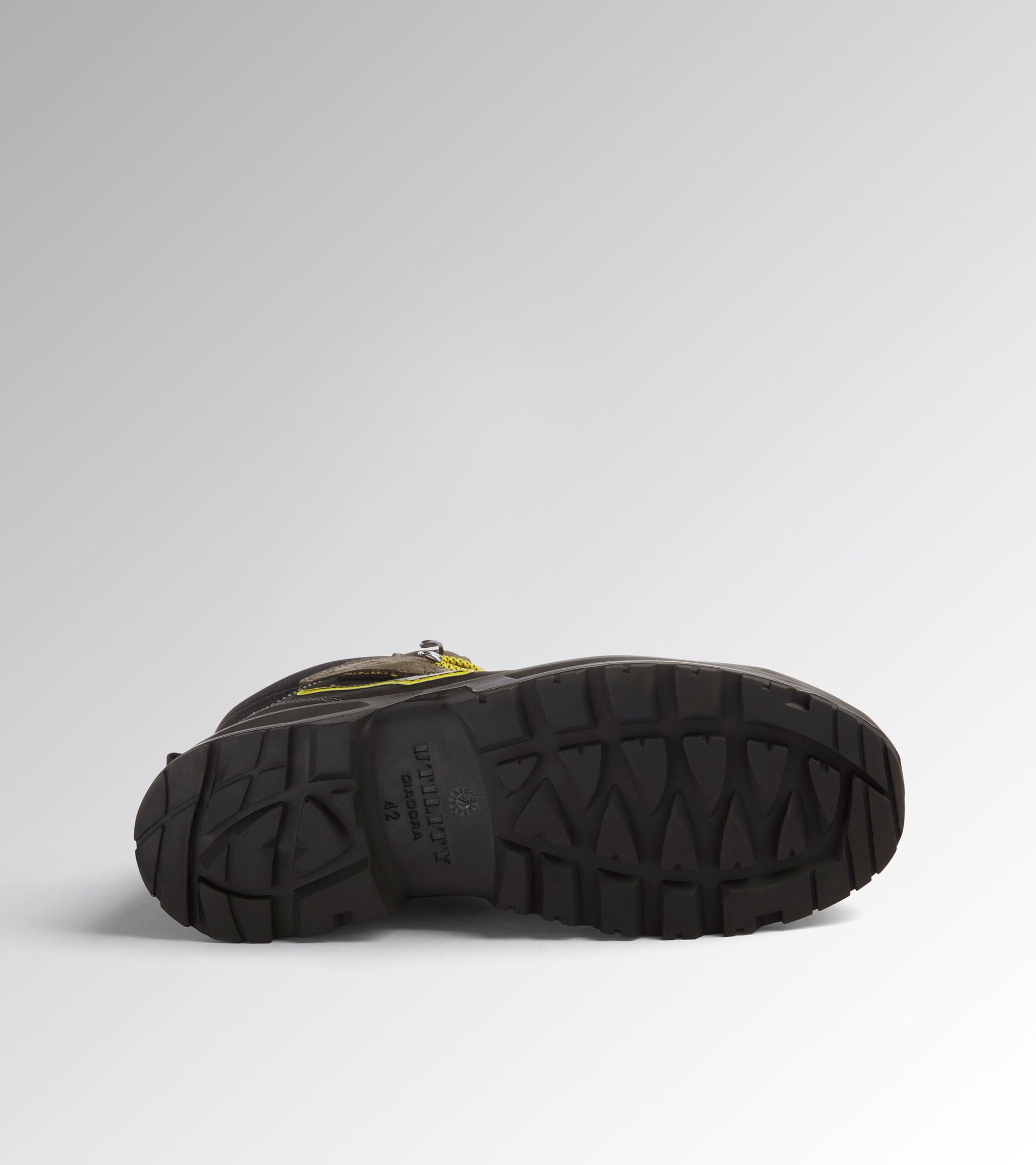 Water-resistant high-cut safety shoes  SPORT DIATEX HIGH S7S BLACK/STEEL GRAY - Utility