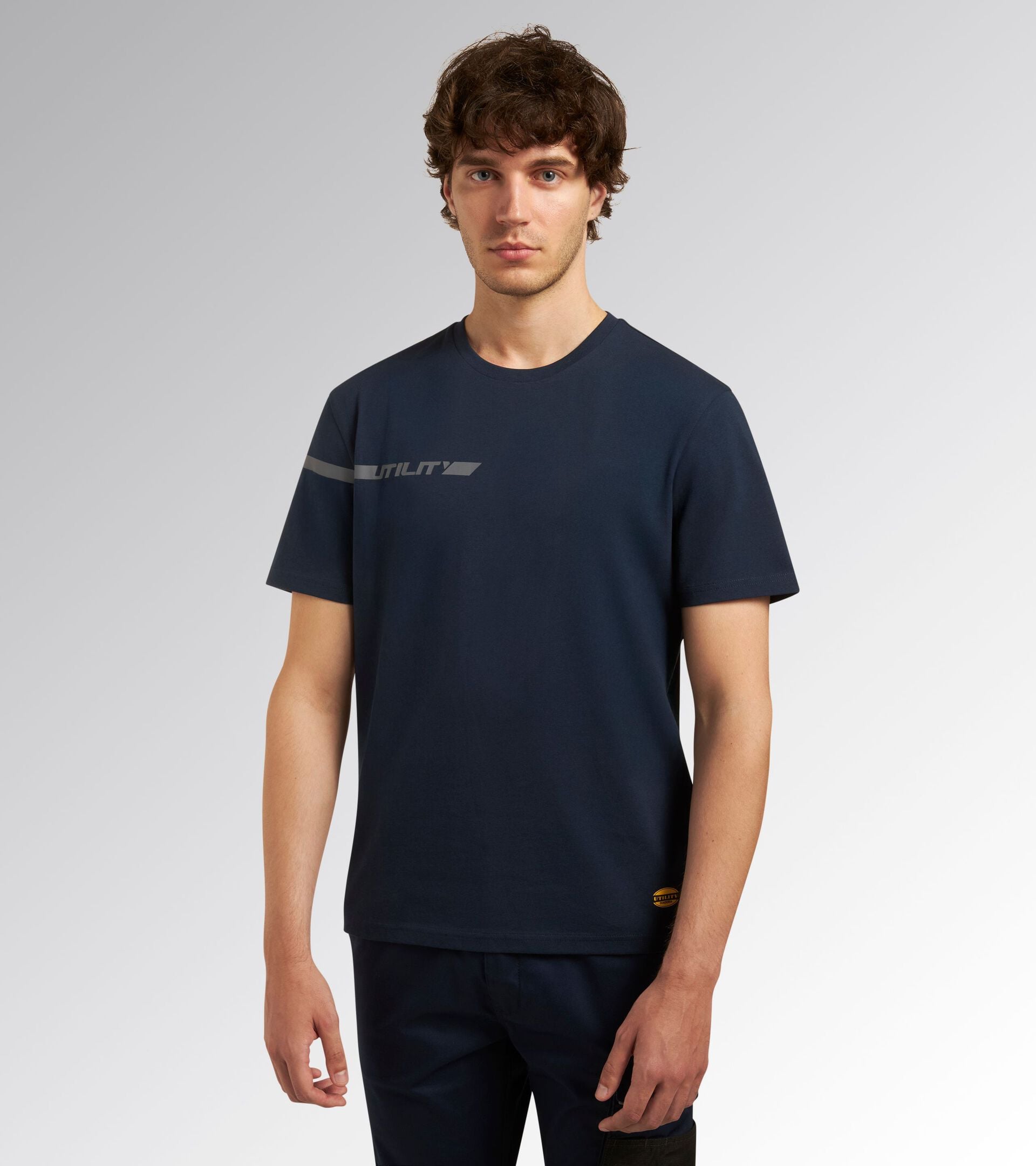 T-shirt manche courte de travail T-SHIRT GRAPHIC BLEU CABAN - Utility