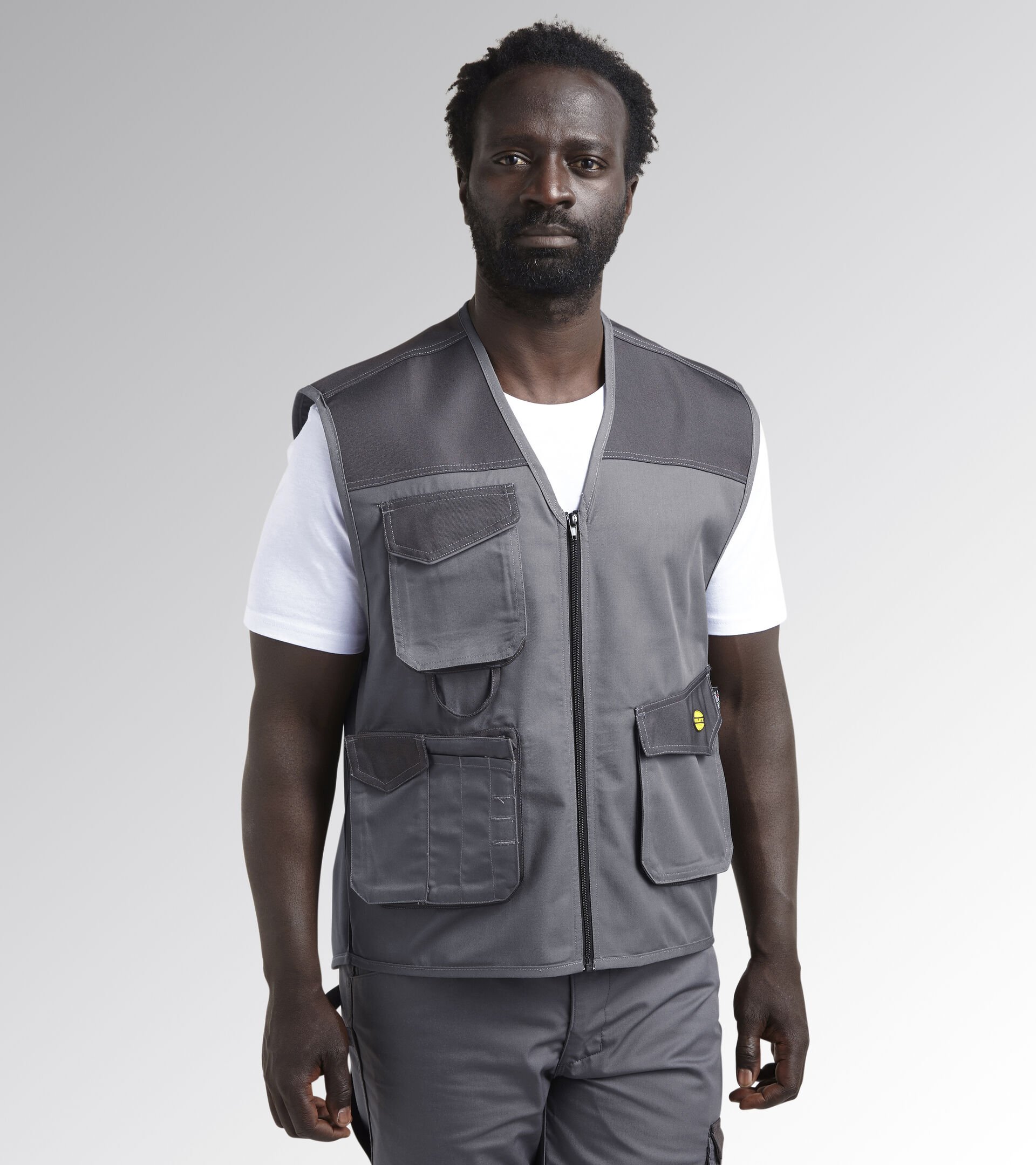 Gilet de travail VEST MOVER GRIS ACIER - Utility