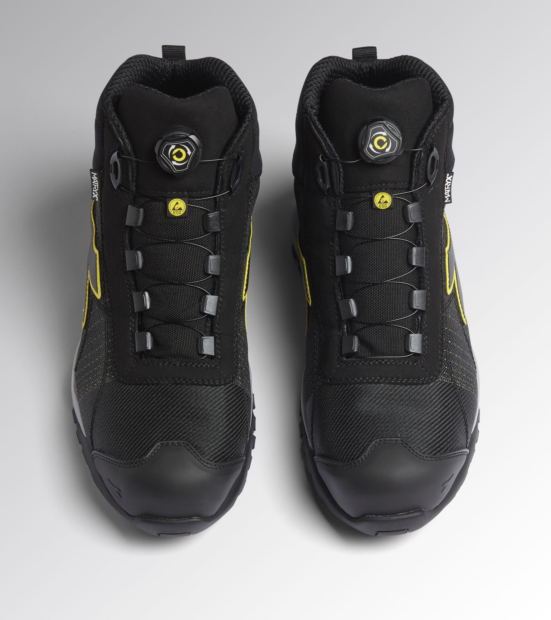 High safety shoe GLOVE MDS MTX QUICK MID S3 HRO SRC ESD BLACK/BLACK - Utility