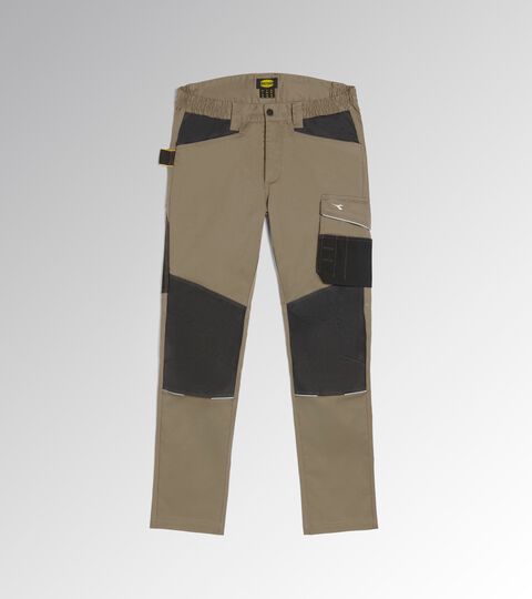 Work trousers PANT ROCK STRETCH PERFORMANCE 2.0 BROWN GREY - Utility