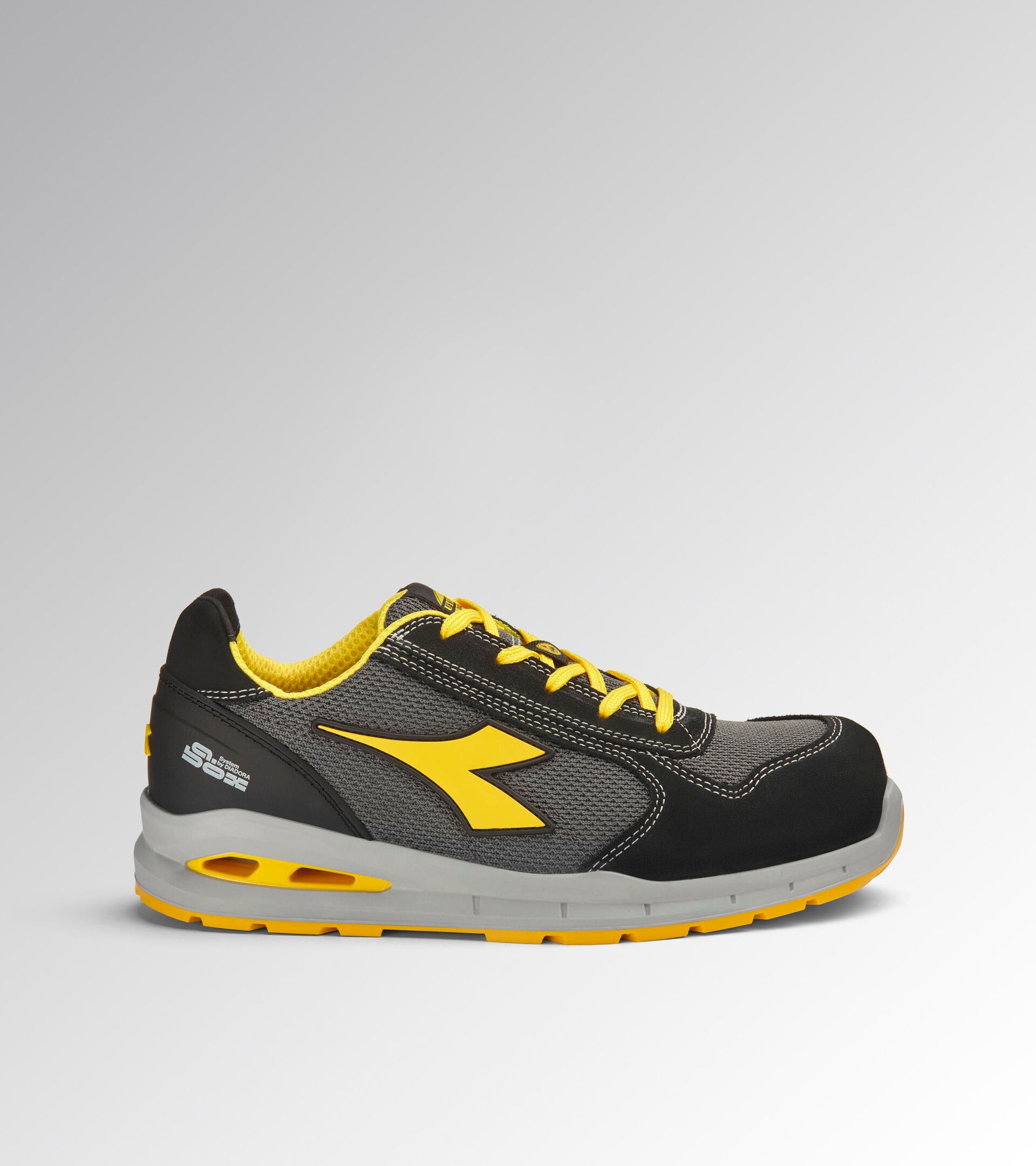 Chaussures de s&eacute;curit&eacute; basses S1PS RUN A.BOX LOW S1PS FO SR ESD NERO/ANTRACITE - Utility