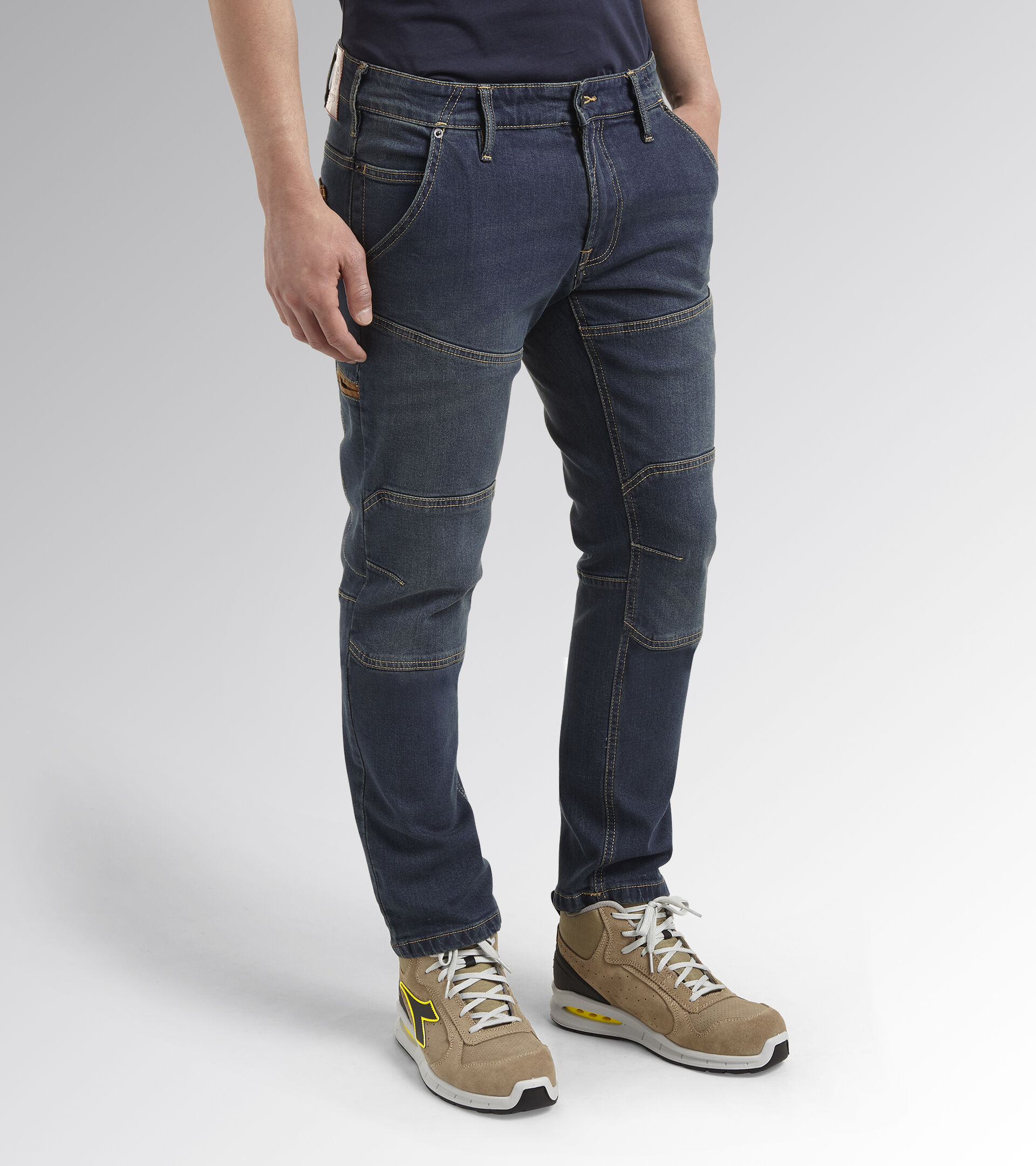 Pantalon en jean de travail PANT STONE PLUS LAVAGE DIRTY - Utility