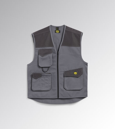 Work gilet VEST MOVER STEEL GRAY - Utility