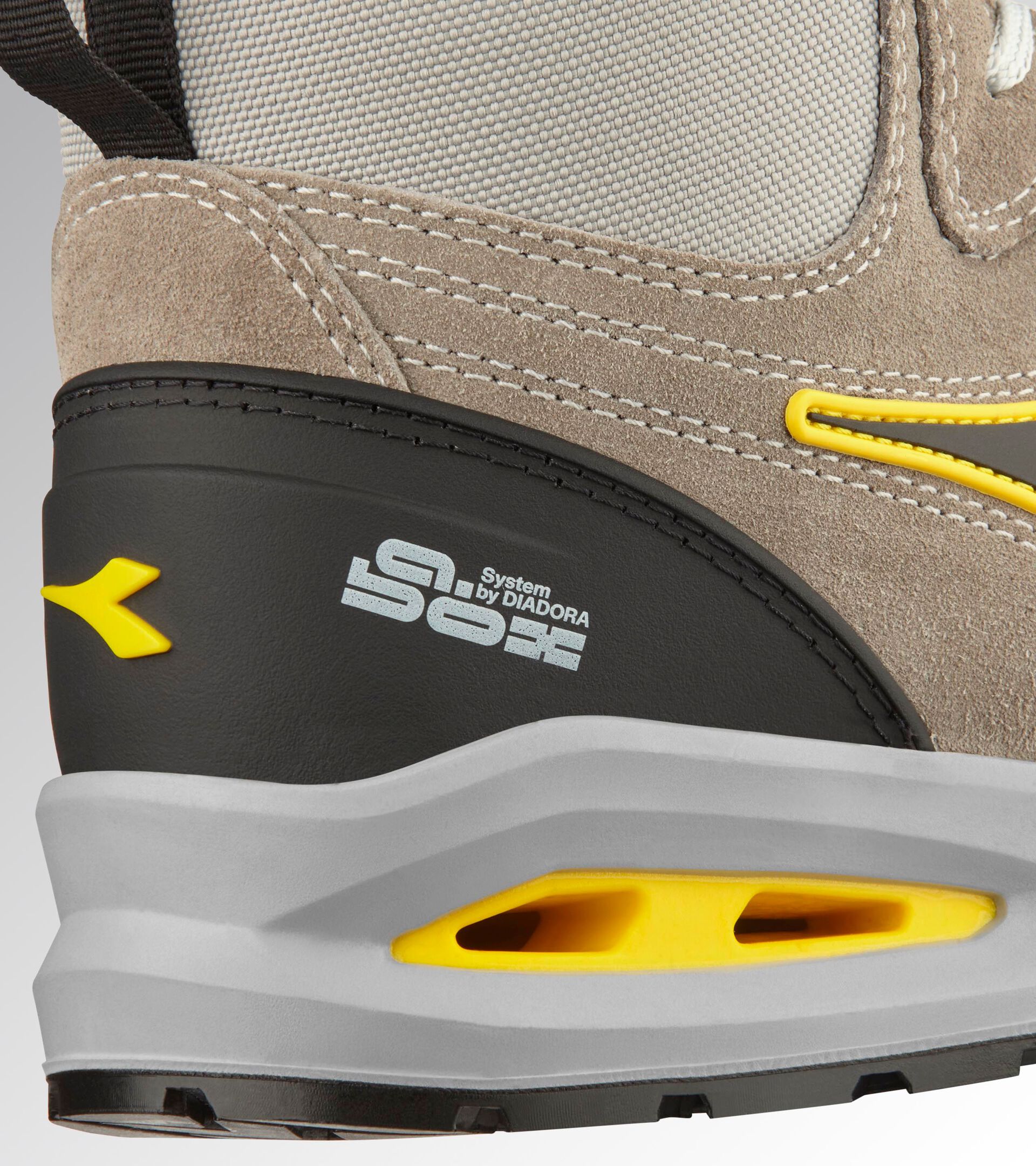 Chaussures de s&eacute;curit&eacute; semi-montantes S3S RUN A.BOX MID S3S FO SR ESD CARILLON SUSPENDU/CARILLON SUS - Utility