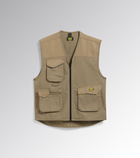 Gilet da lavoro VEST MOVER BEIGE NATURALE - Utility