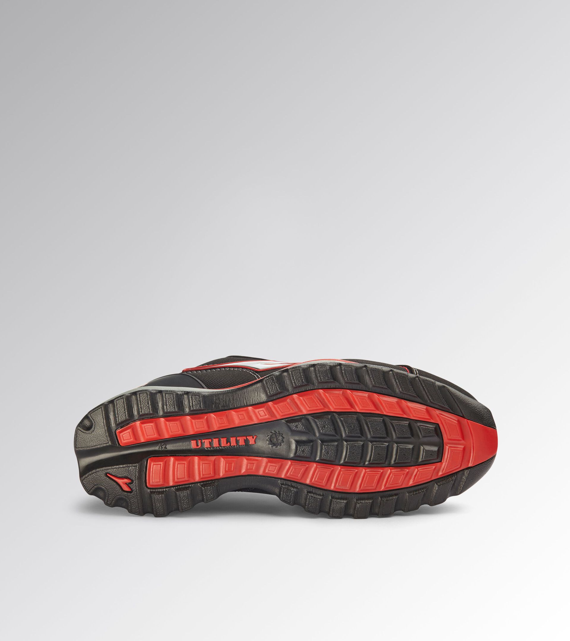 GLOVE MONSTER LOW S3S FO HRO, BLACK/RED, hi-res