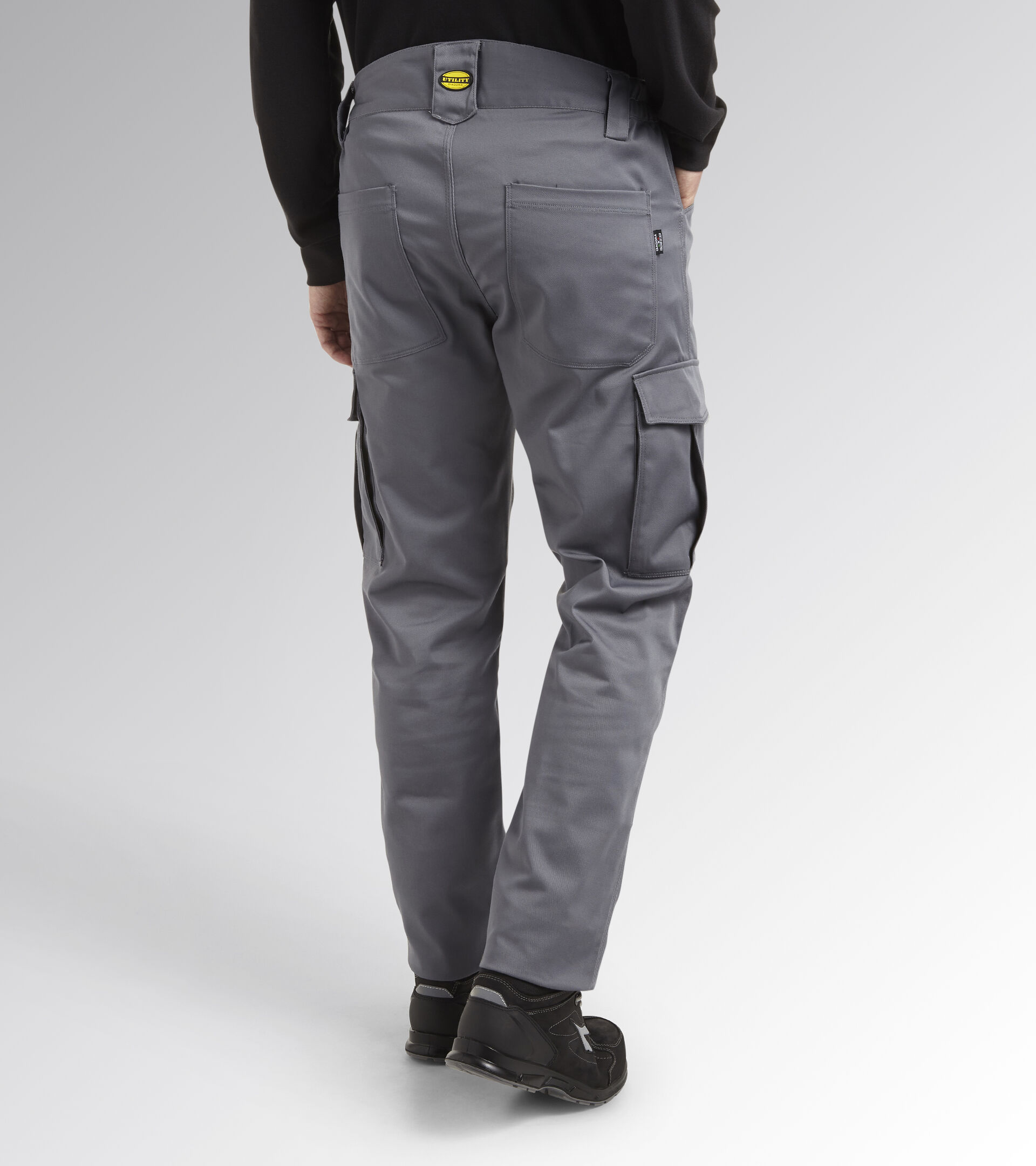 Work trousers PANT STAFF STRETCH CARGO STEEL GRAY - Utility