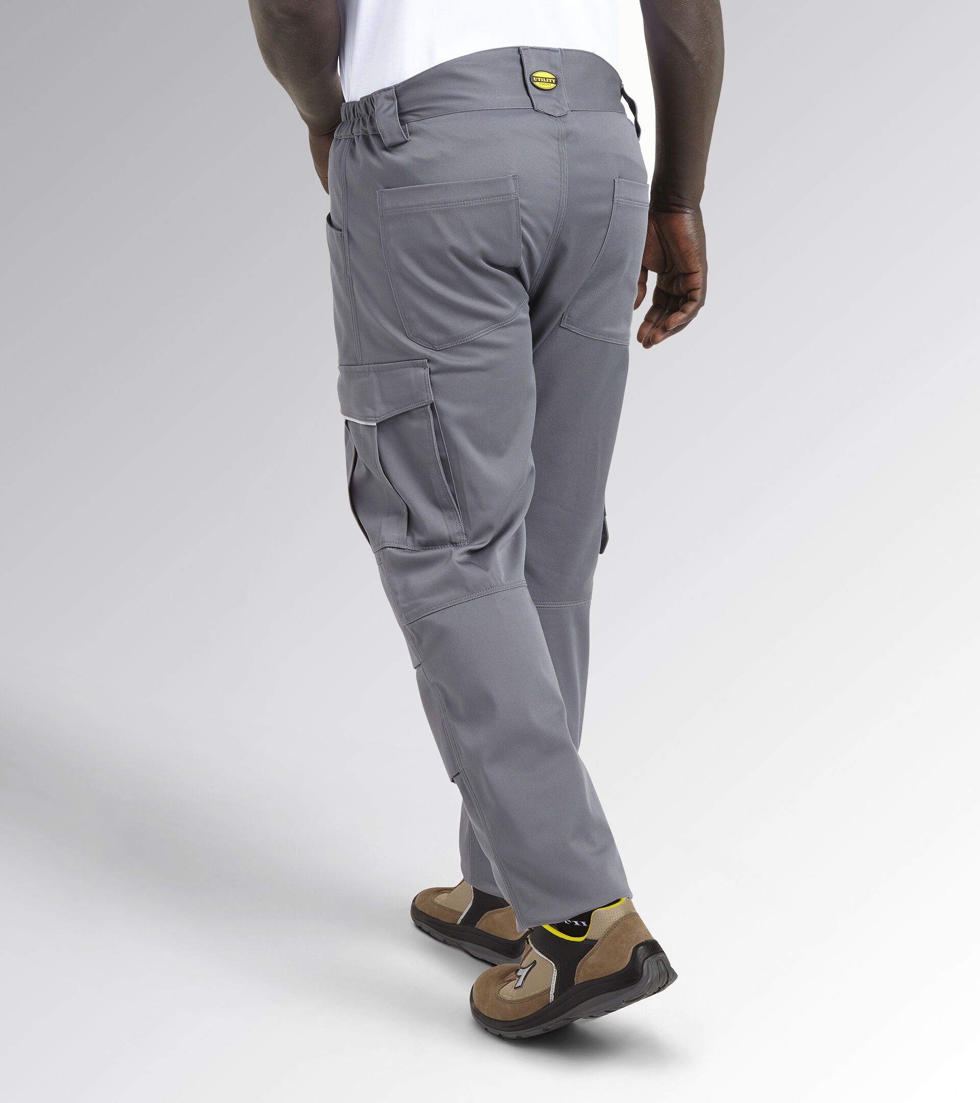 Pantaloni da lavoro PANT ROCK STRETCH PERFORMANCE GRIGIO ACCIAIO - Utility