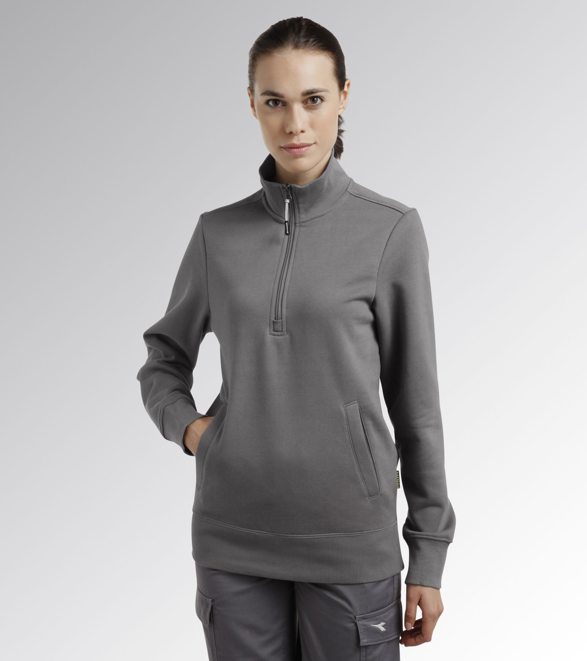 SWEATSHIRT INDUSTRY HZ, STEEL GRAY, hi-res