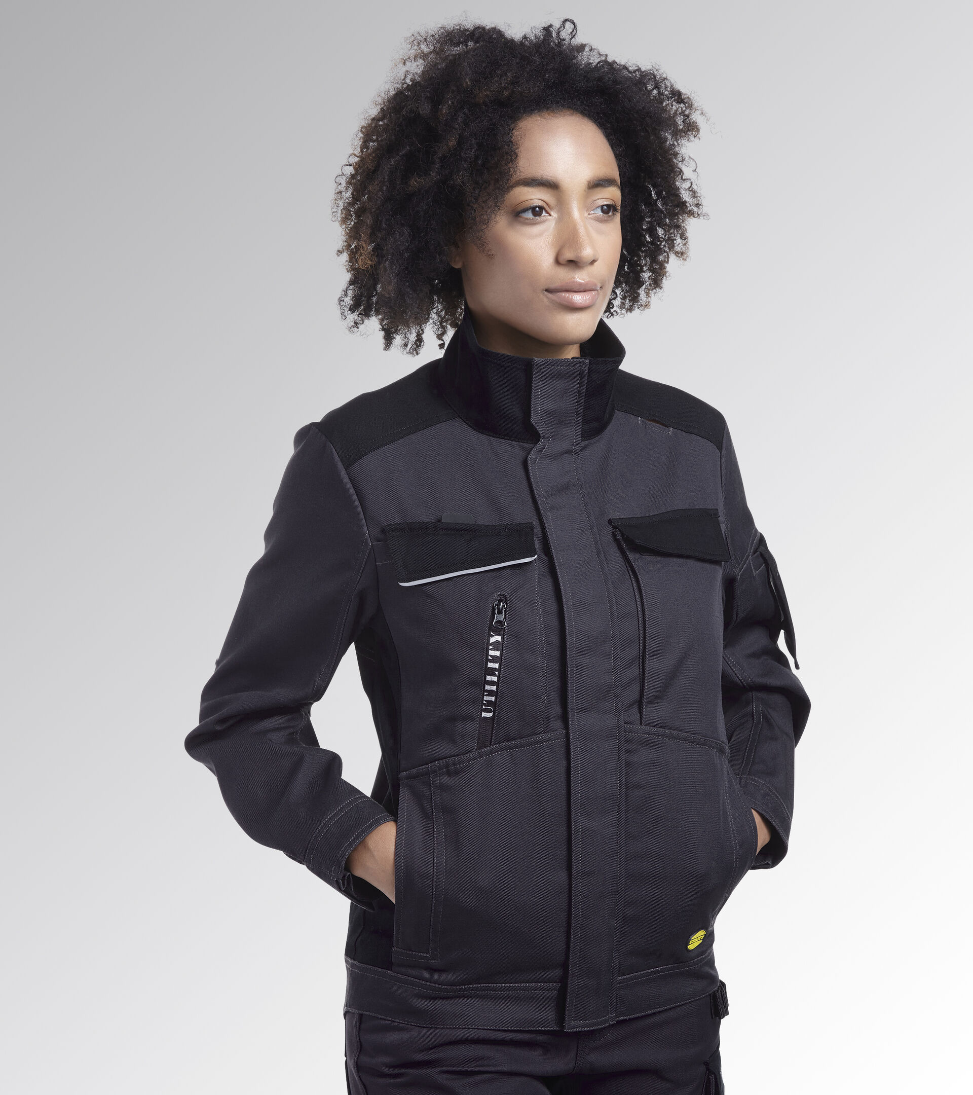 WW JKT EASYWORK, BLACK COAL, hi-res