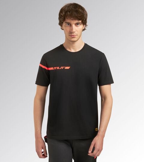 Short-sleeved work T-shirt T-SHIRT GRAPHIC BLACK - Utility
