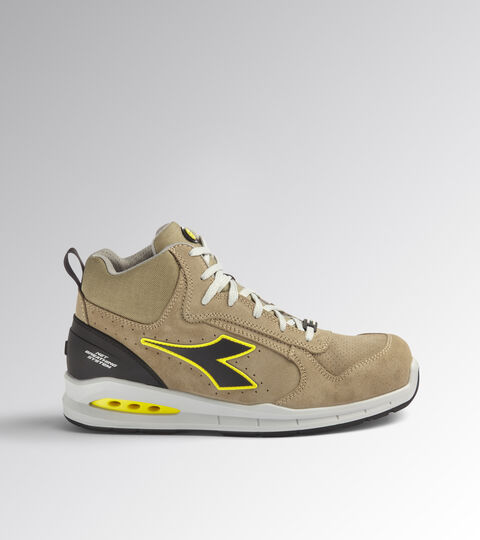High safety shoe RUN NET AIRBOX MID S1P SRC MOON ROCK GRAY/MOON ROCK GRAY - Utility