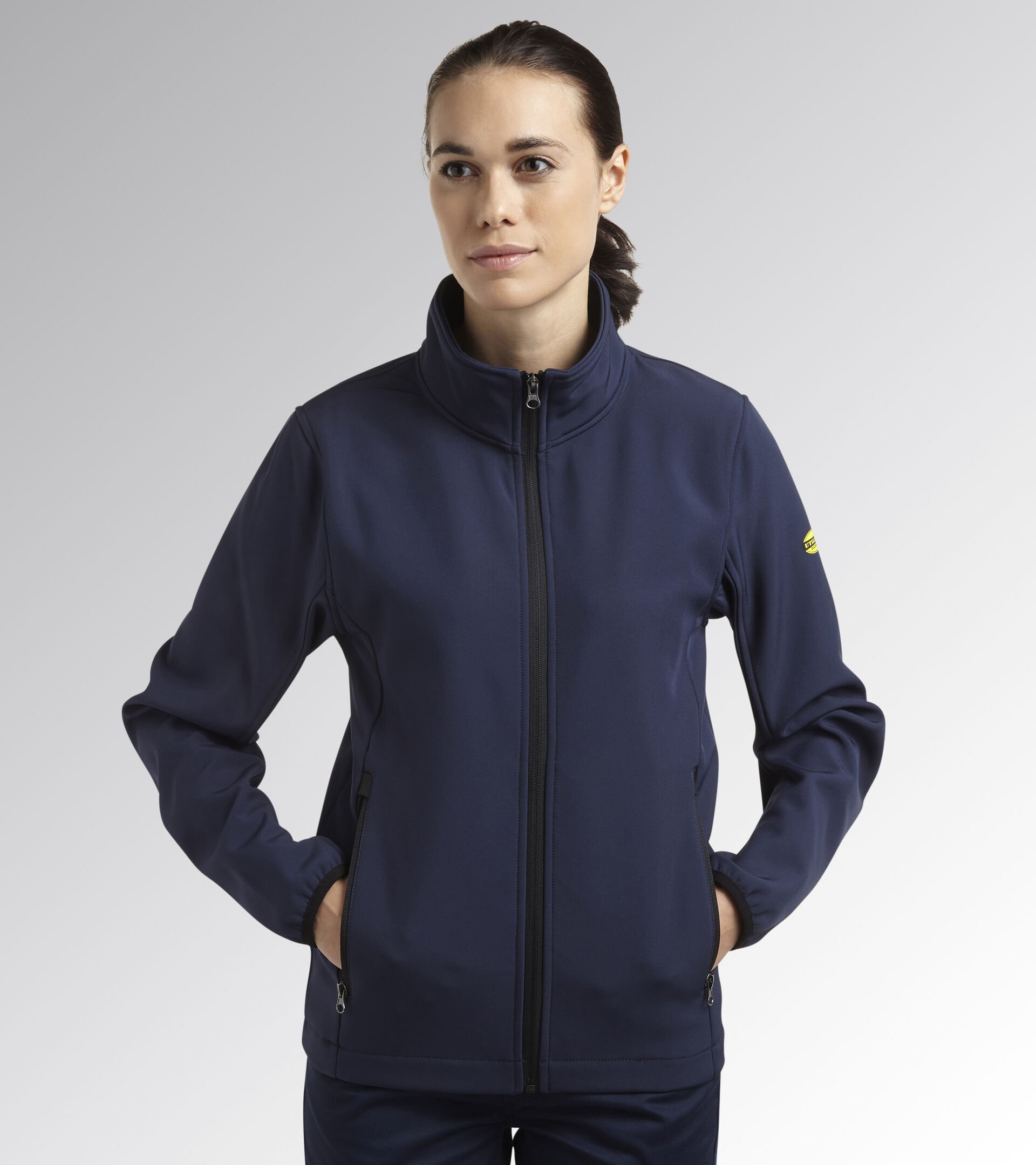 Arbeitsjacke SOFTSHELL LEVEL LITEWORK MARINEBLAU - Utility