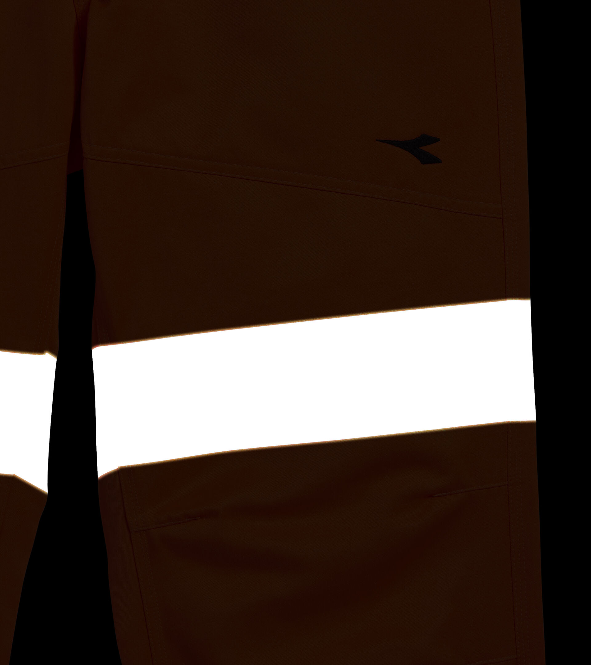 Work trousers PANT HV EN 20471:2013 2 FLUORESCENT ORANGE ISO20471 - Utility