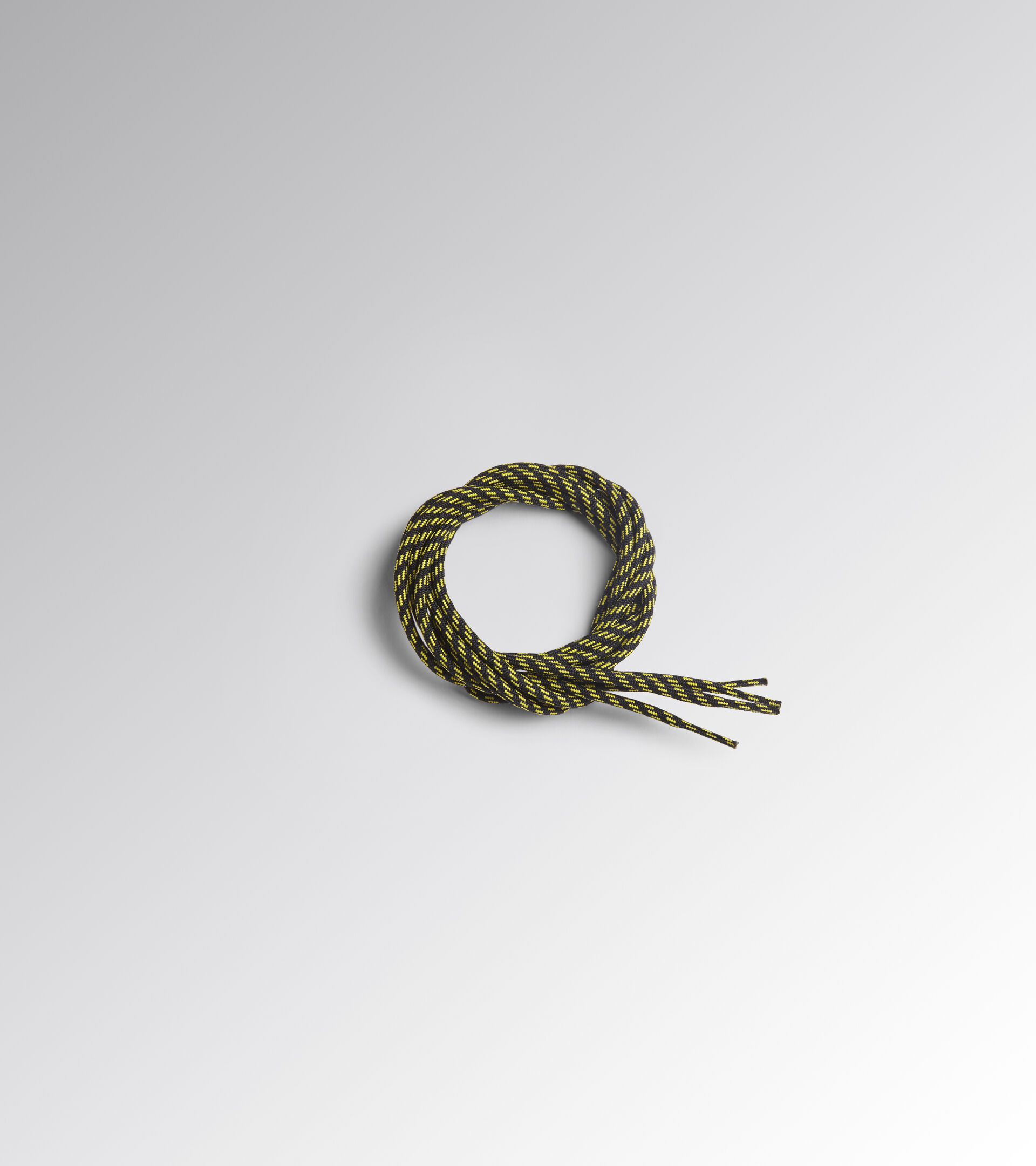 LACCIO TONDO RIGATO TERMO 110 CM, BLACK /YELLOW CROMS, hi-res