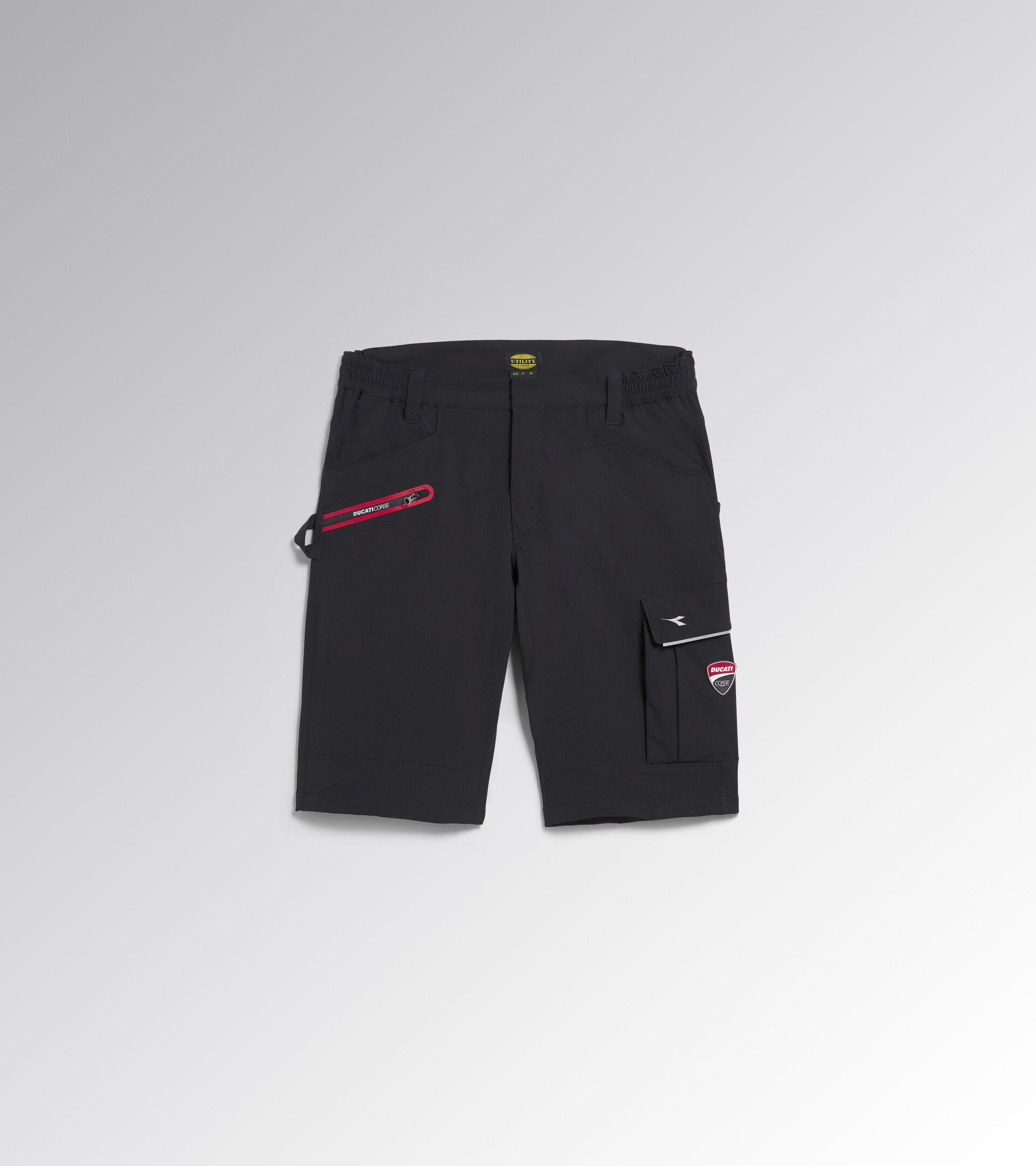 Bermudas  -  Diadora Utility x Ducati Corse BERMUDA DUCATI NEGRO - Utility