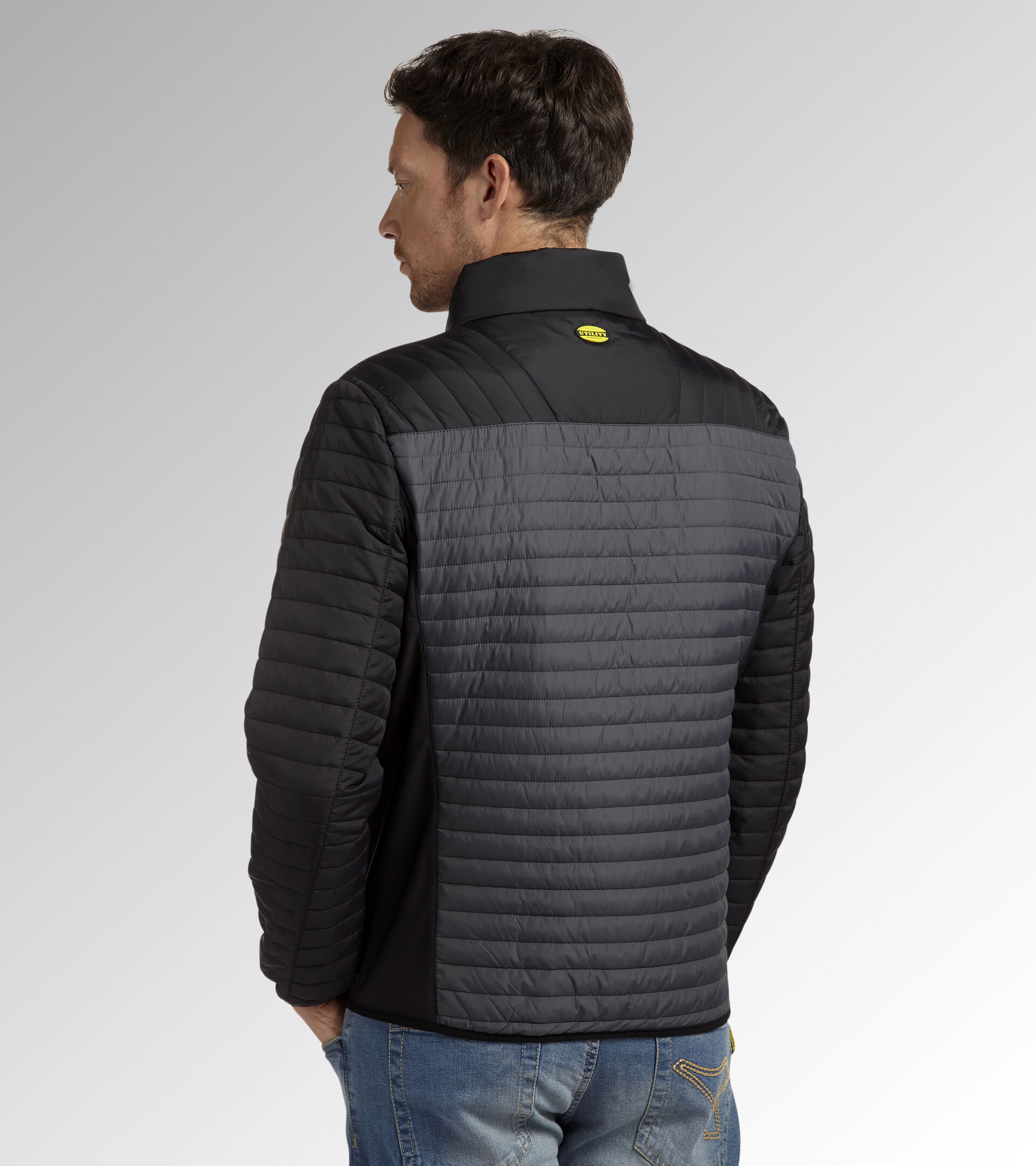 LIGHT JACKET COLOR BLOCK, BLK/FOREST NIGHT/YELLOW FLOWER, hi-res