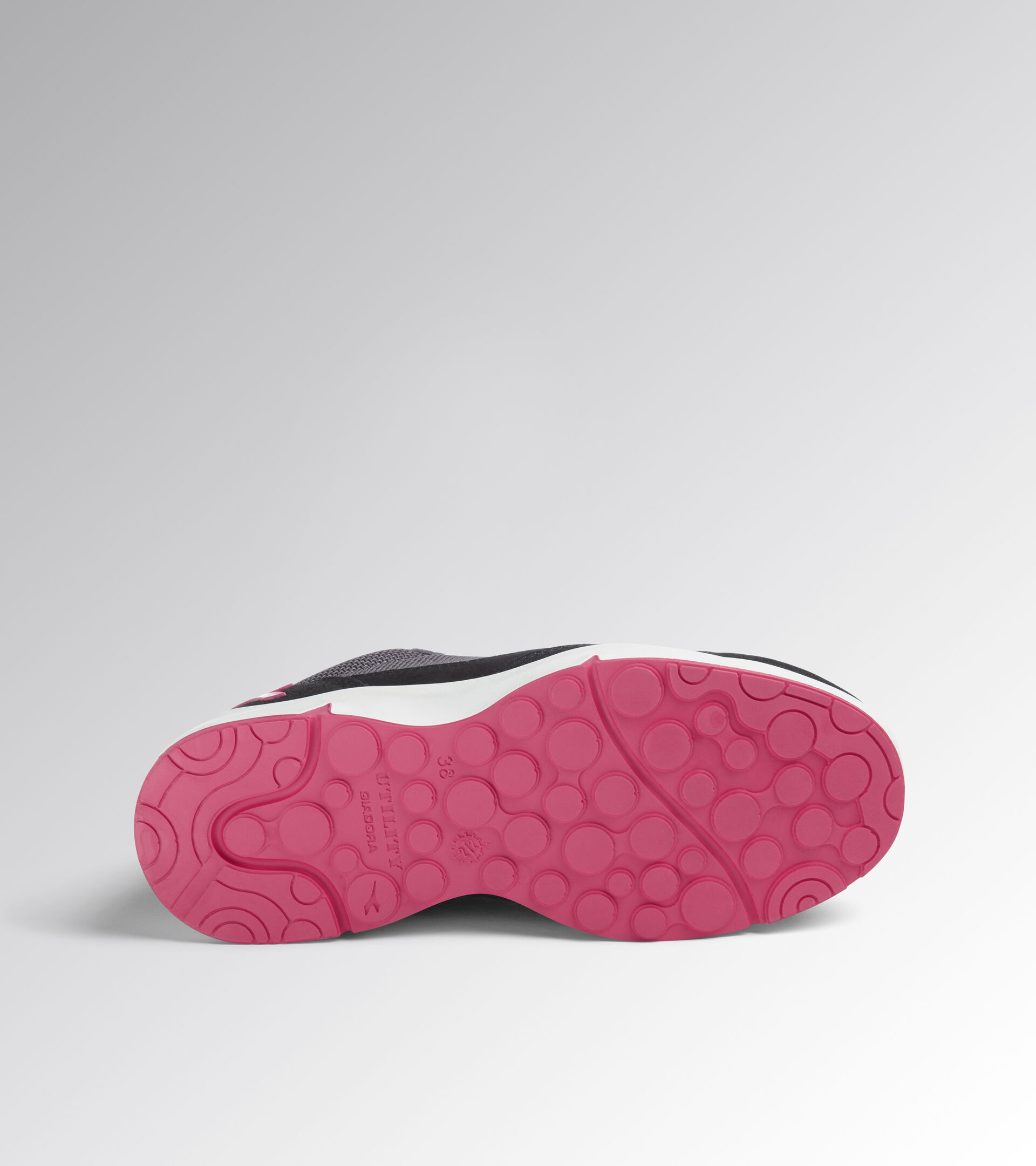 Chaussure de securit&eacute; basses - Femme ATHENA TEXT LOW S1PL FO SR ESD FER NEUF/ROUGE FRAMBOISE - Utility