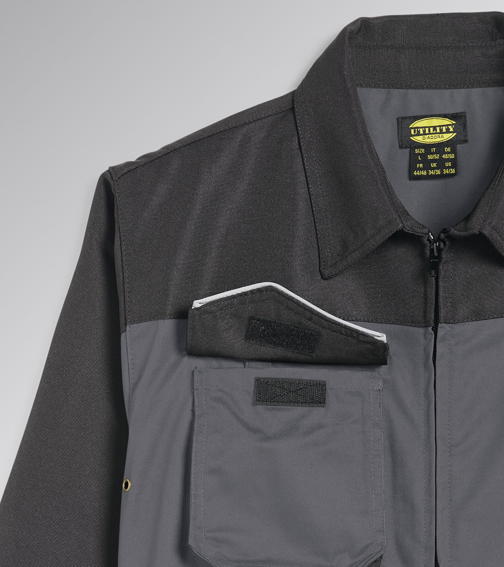 COVERALL POLY, STEEL GRAY, hi-res