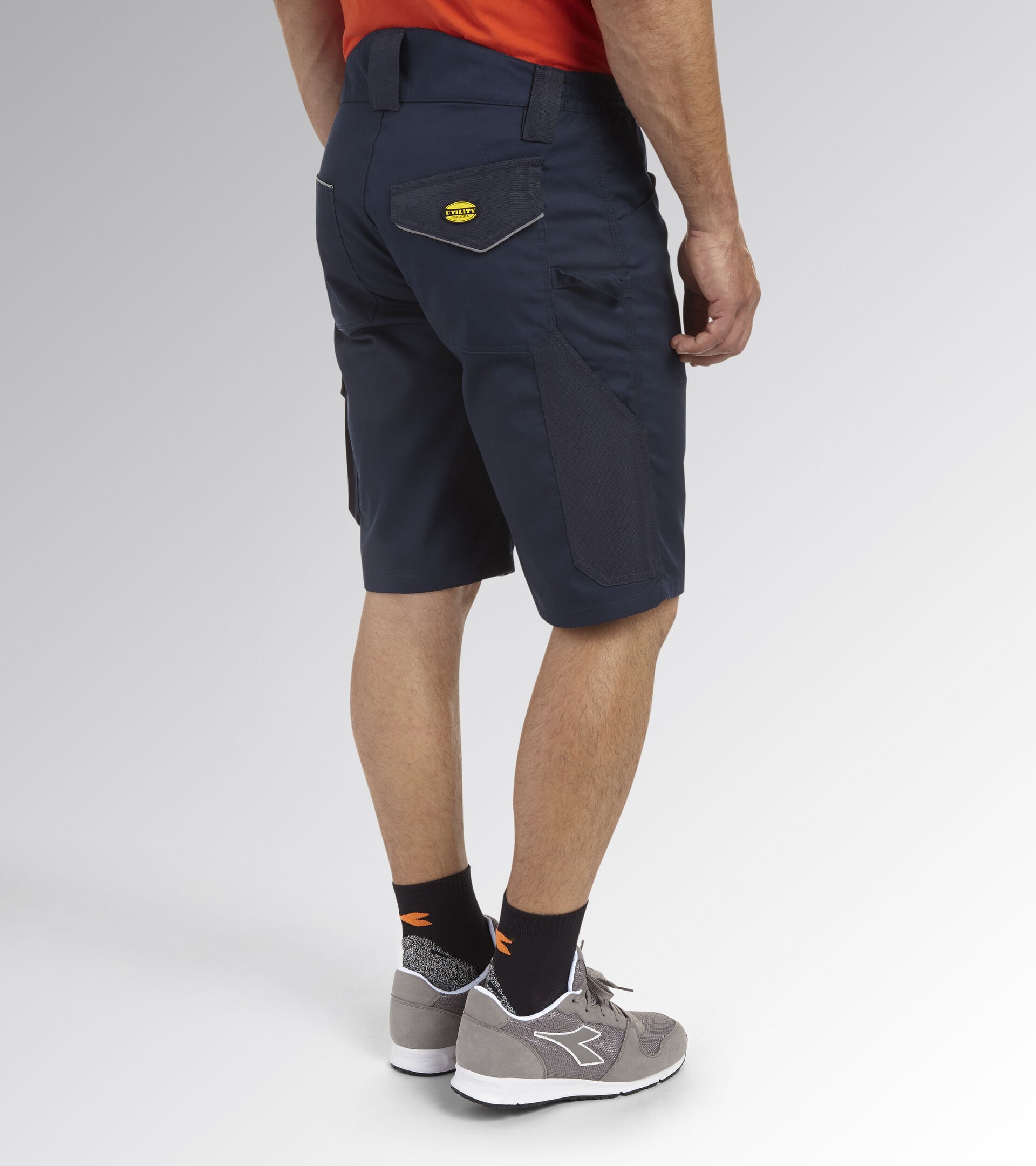 Arbeits-Bermuda-Shorts BERMUDA POLY MARINEBLAU - Utility