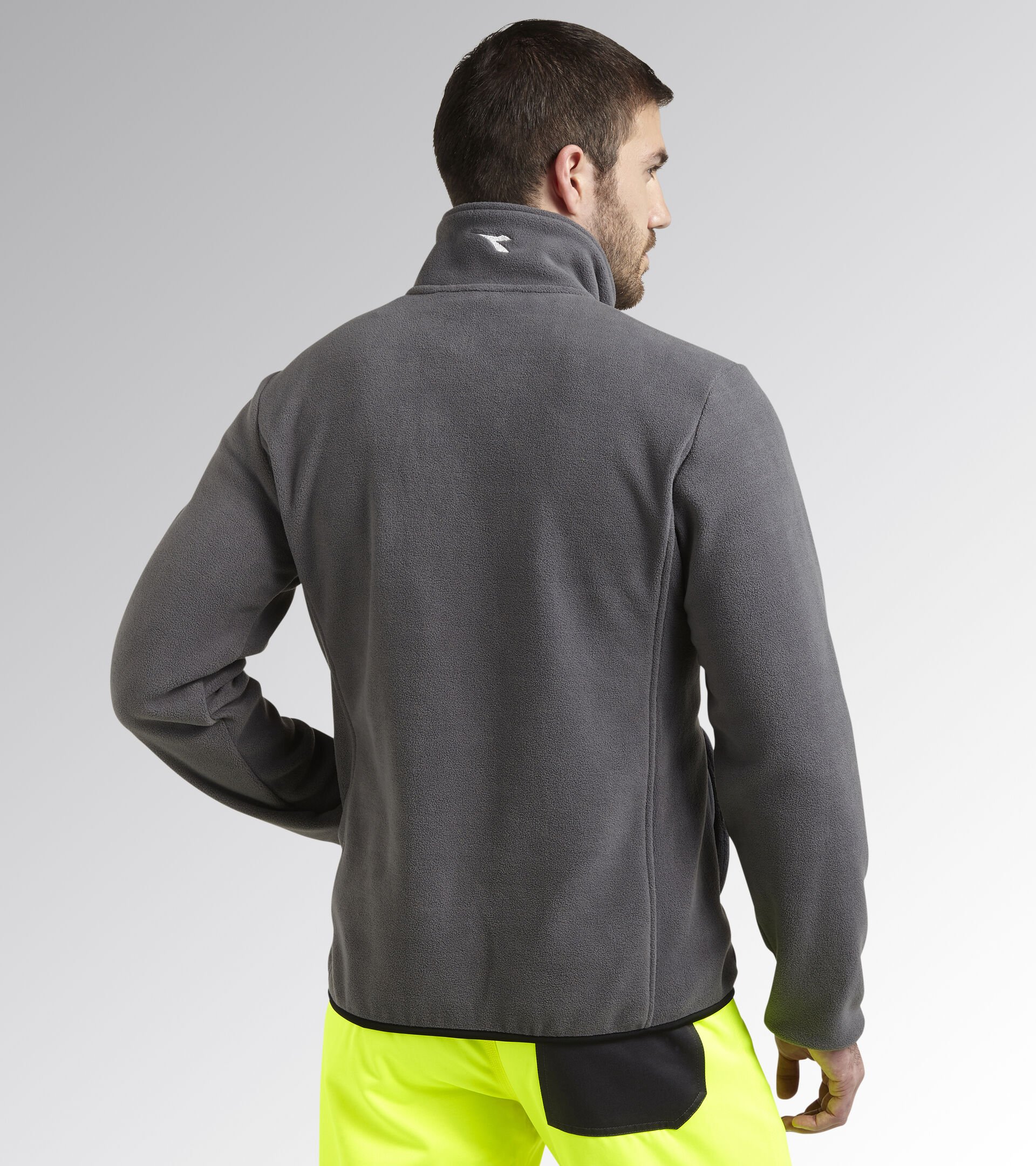 Polaire de travail SWEAT PILE FZ GRIS ACIER - Utility