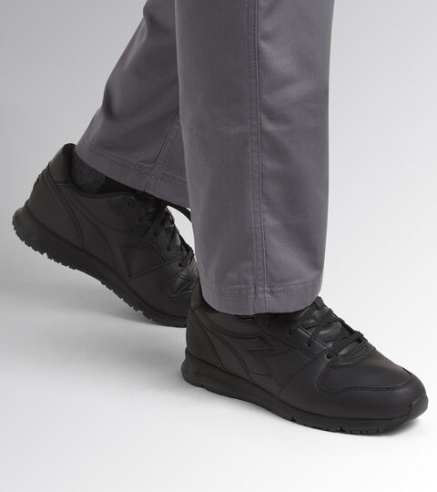 CREW MICRO OB SRC, SCHWARZ Niedriger Arbeitsschuh CREW MICRO OB SRC SCHWARZ - Utility