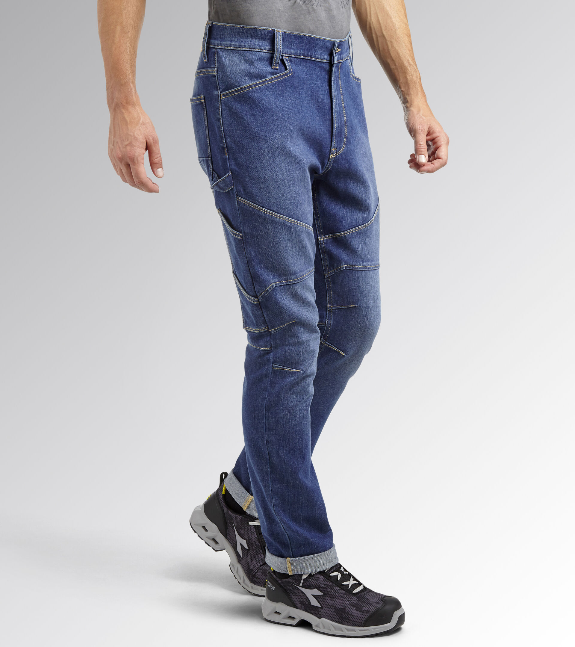 Arbeitshose PANT STONE ERGO STRETCH MOONLIGHT BLAU - Utility