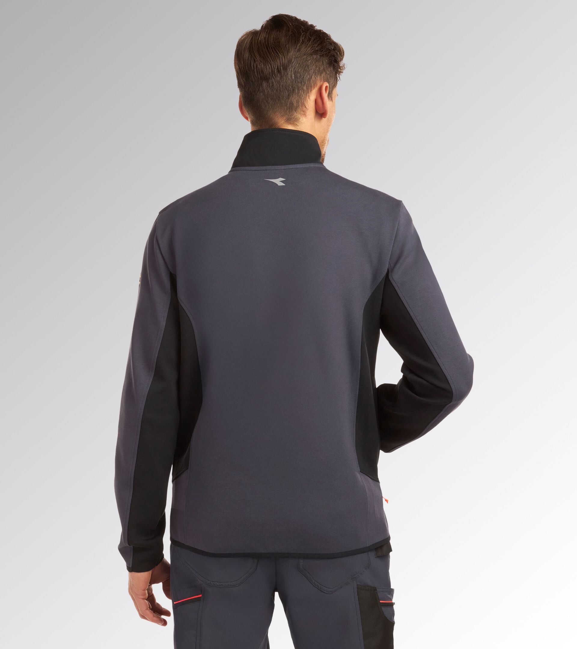 Brushed full-zip sweatshirt SWEATSHIRT SHADOW MAGNET - Utility