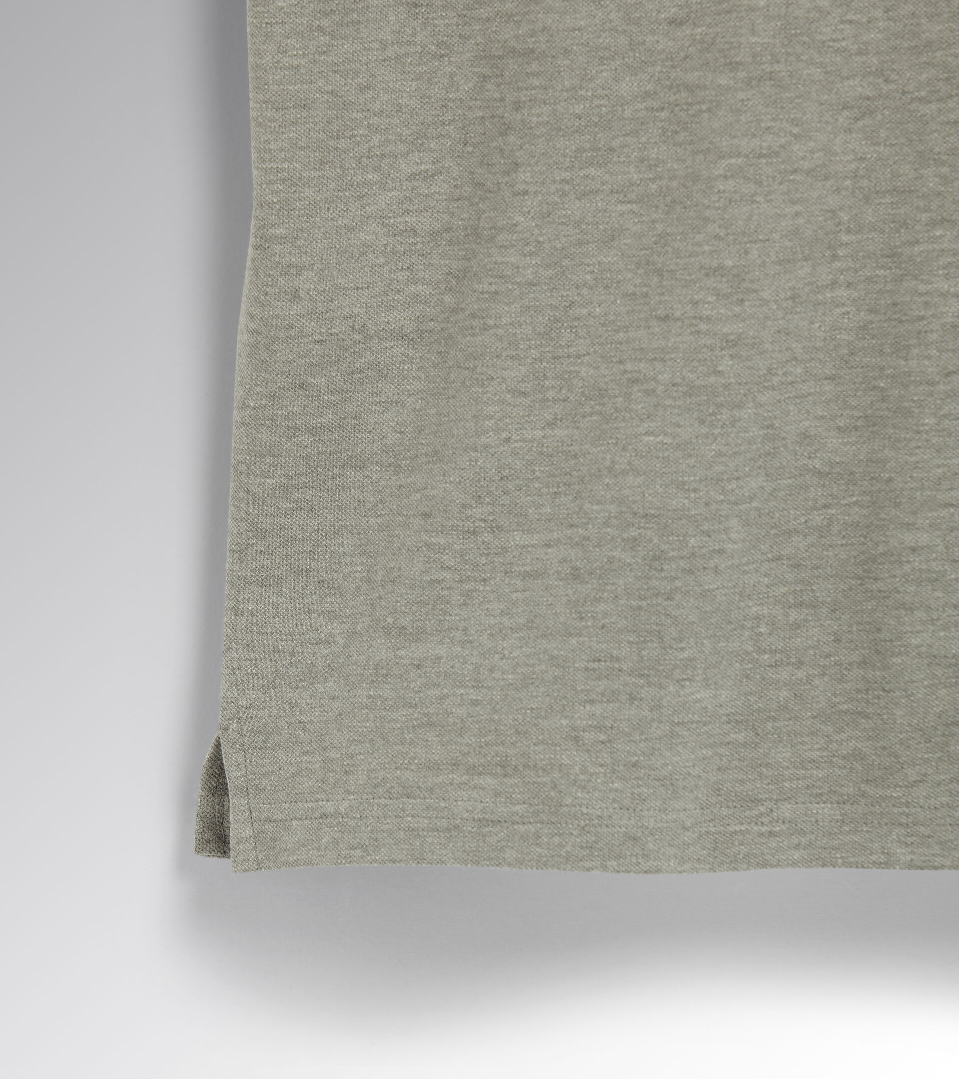 POLO MC ATLAR ORGANIC, LIGHT MIDDLE GREY MELANGE, hi-res