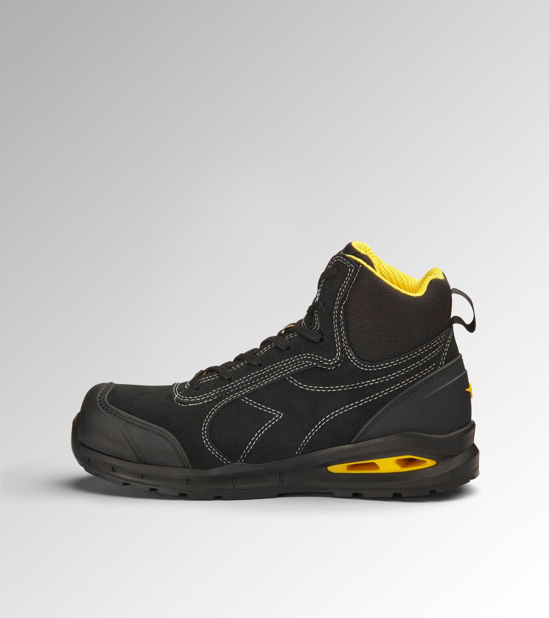 Mid-top S3S safety shoes RUN A.BOX MASTER LOW S3S FO SR SC ESD BLACK/BLACK - Utility