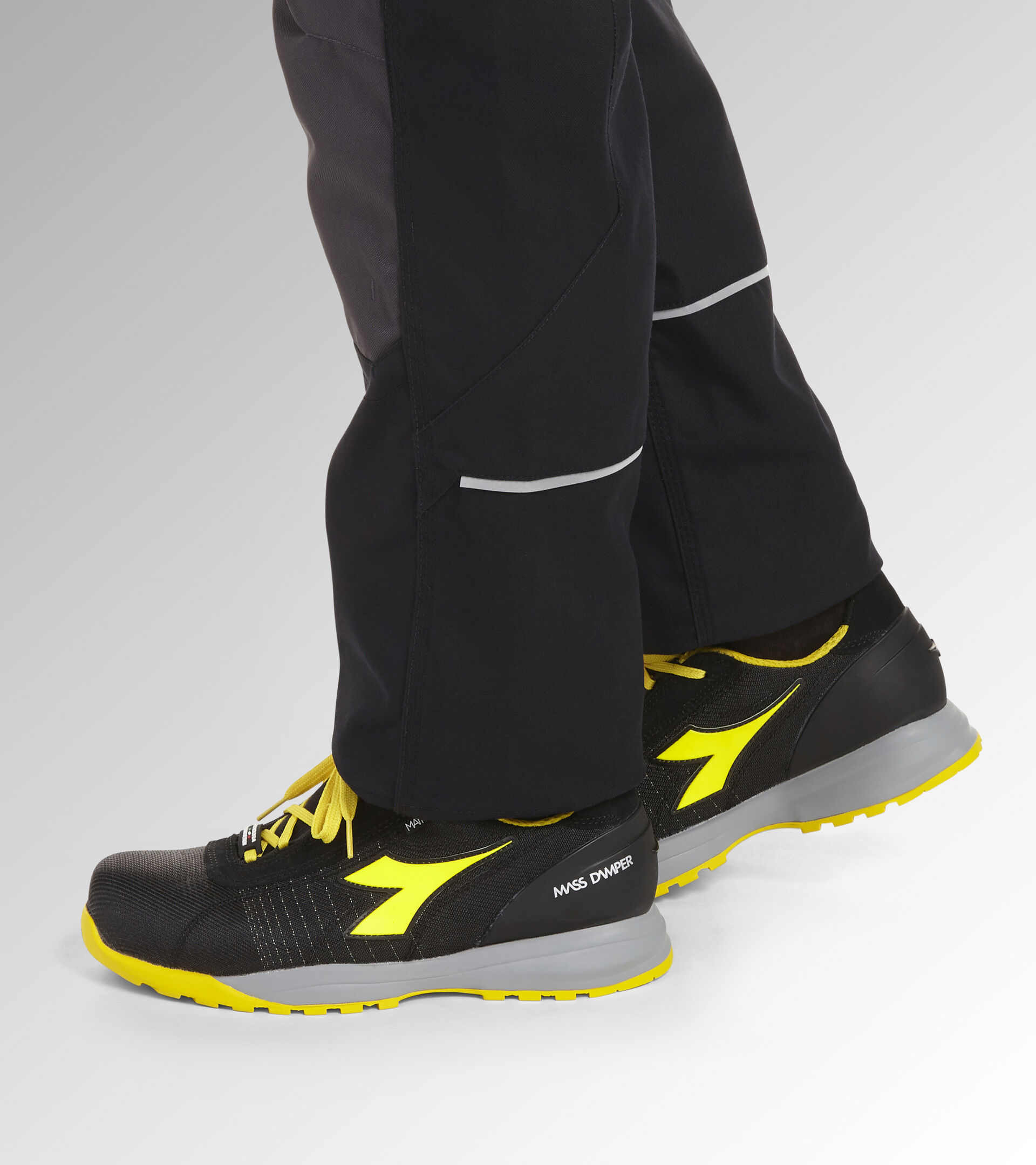 GLOVE MDS MATRYX LOW S1P HRO SRC, BLACK/YELLOW, hi-res