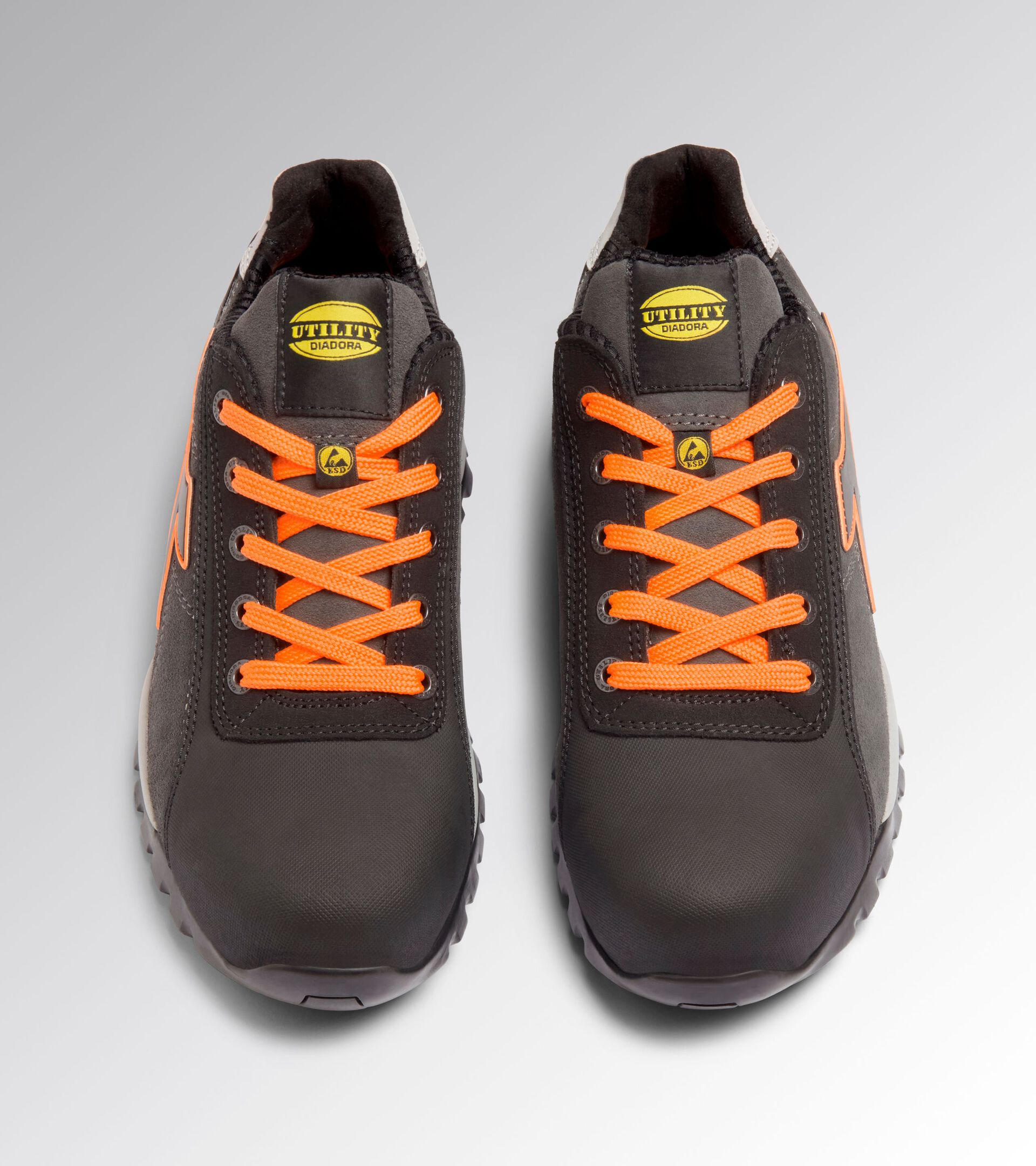 Low safety shoe GLOVE NET LOW PRO S3L FO SR HRO ESD ASPHALT/ORANGE FLUO - Utility