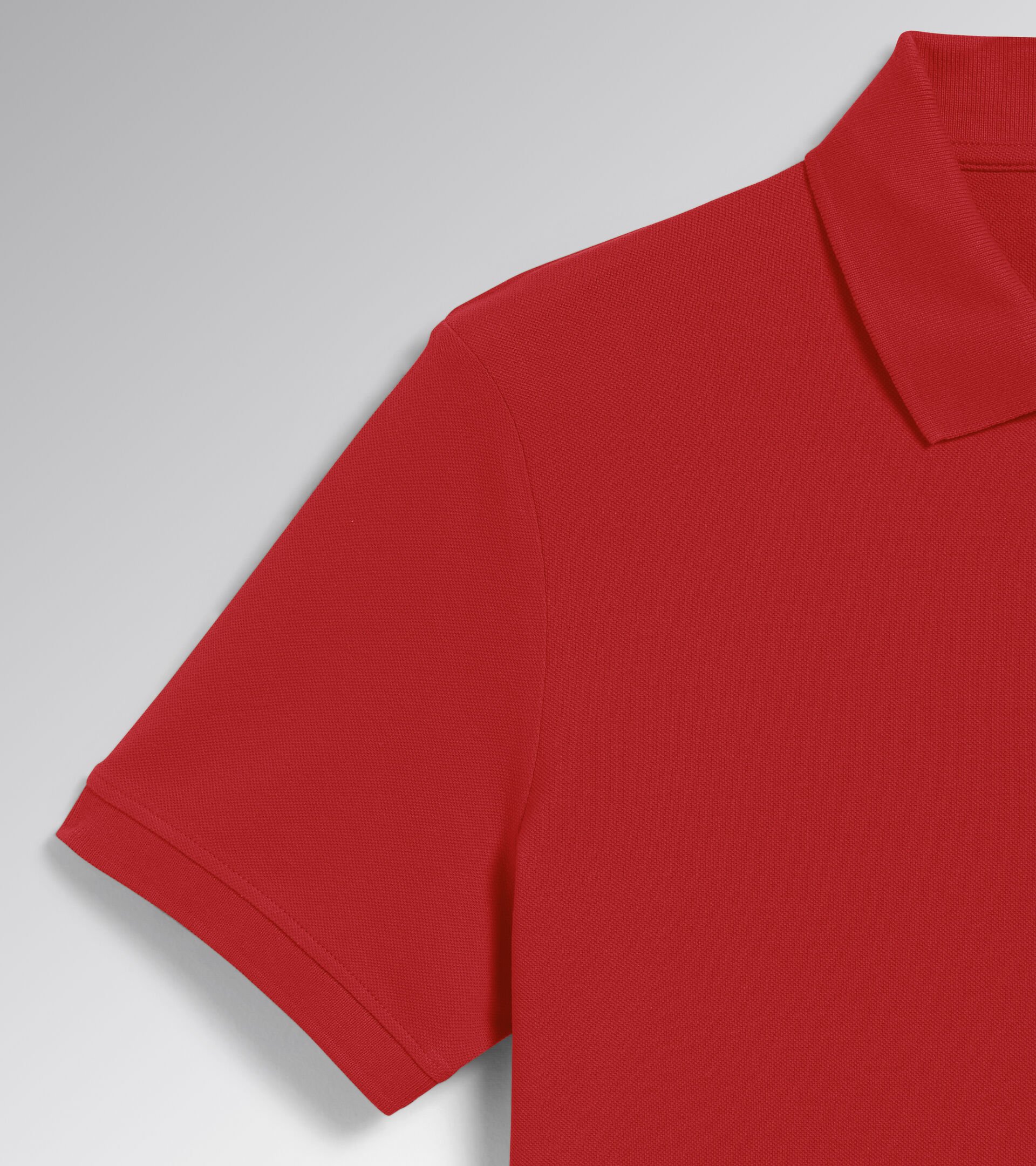 Short-sleeved work polo shirt POLO MC ATLAR ORGANIC TRUE RED - Utility