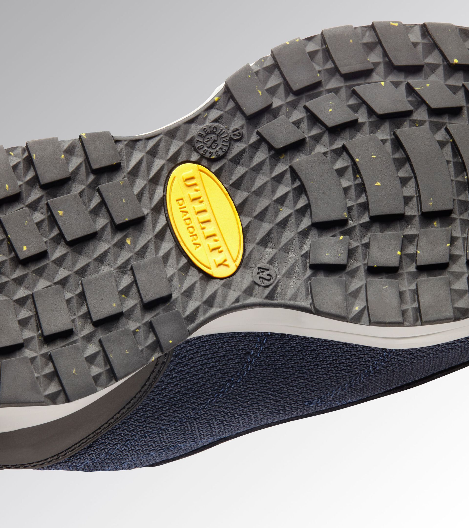 Low safety shoe GLOVE MDS TEXT LOW S1PS FO HRO SR DARK NAVY/ORANGE FLUO - Utility