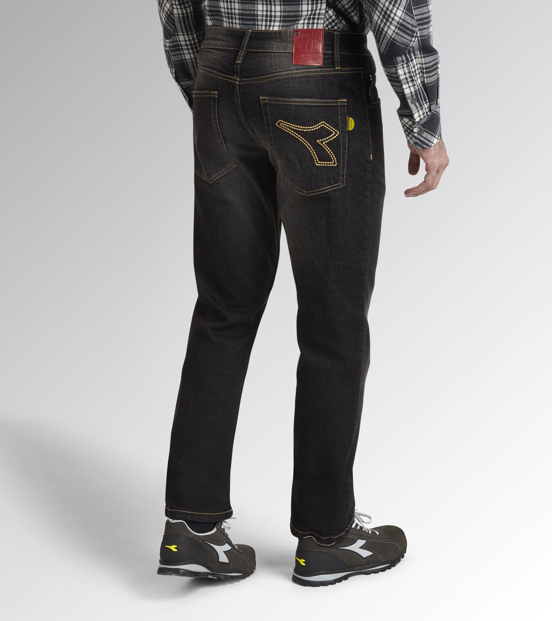 Pantalón vaquero de trabajo PANT STONE 5 PKT LAVADO NEW BLACK - Utility